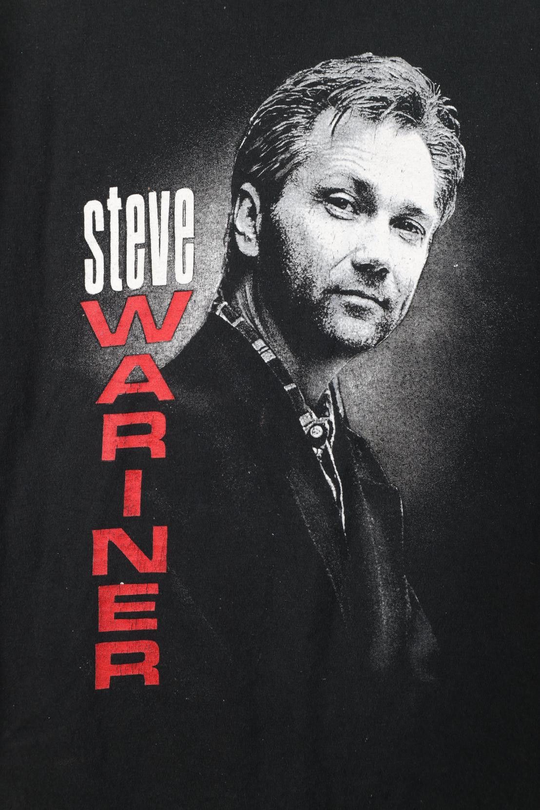 Vintage Vintage 90s RND21 Drive Steve Wariner Band T-Shirt Black USA Size US XL / EU 56 / 4 - 4 Thumbnail