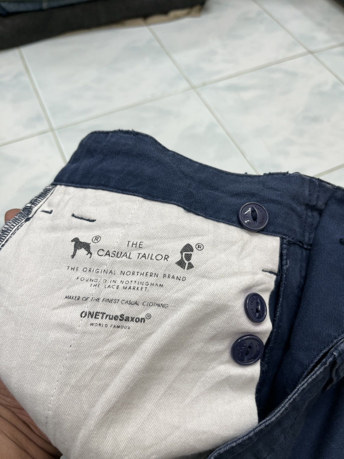 Other 🔥🔥🔥STEALS ONE TRUE SAXON HERRINGBONE MULTI POCKET PANTS Size US 34 / EU 50 - 16 Thumbnail