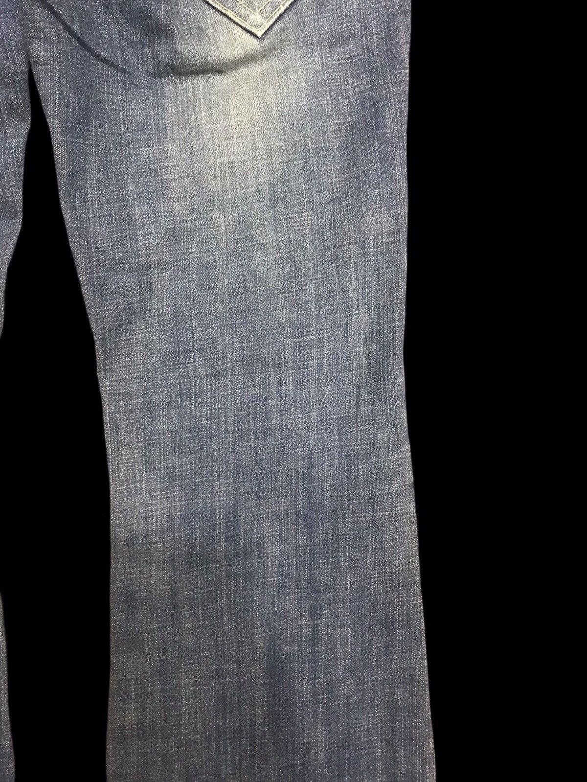 Designer × Japanese Brand 💥FLARE💥EDGE ON ALL MULTIPOCKETS FLARE DENIM F355 Size 29" - 14 Thumbnail