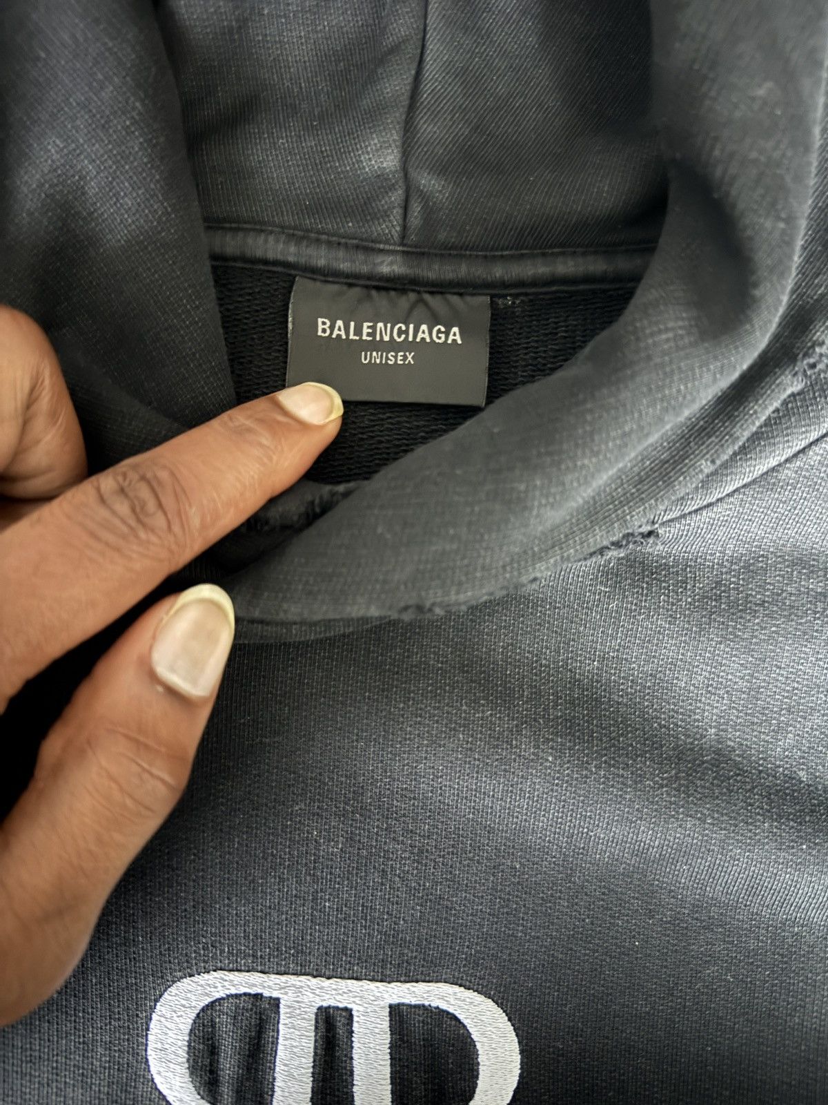 Balenciaga Balenciaga “Be Different” hoodie Size US S / EU 44-46 / 1 - 3 Thumbnail