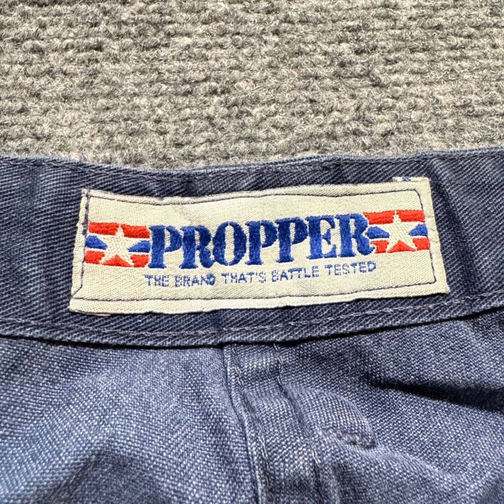 Propper Propper Pants Men L Regular Tactical Cotton Military Cargo Blue Multi-P Carpenter Inseam 30in Size US 33 - 3 Thumbnail
