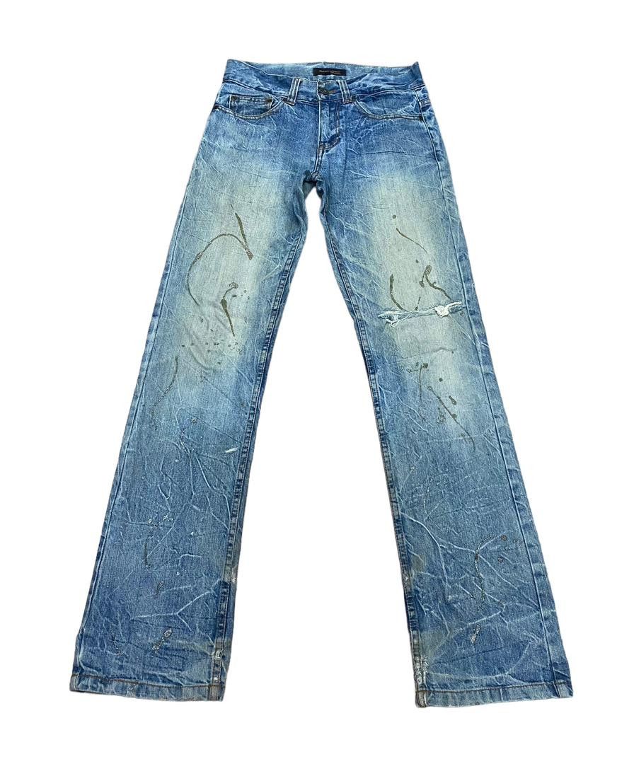 Japanese Brand 💥BEST OFFER💥DAPIMOON JAPAN GUNS DESIGN POCKET DENIM Size US 30 / EU 46 - 2 Thumbnail