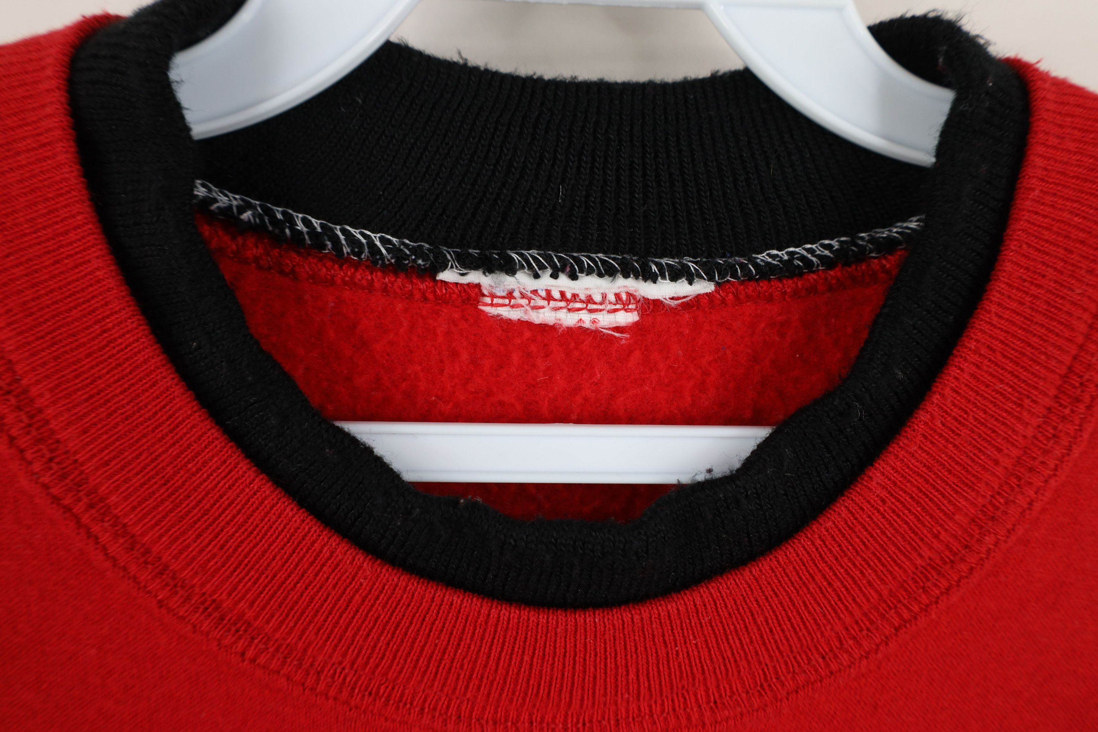 Vintage Vintage 90s Streetwear Winter Snow Birds Sweatshirt Red USA Size M / US 6-8 / IT 42-44 - 10 Thumbnail