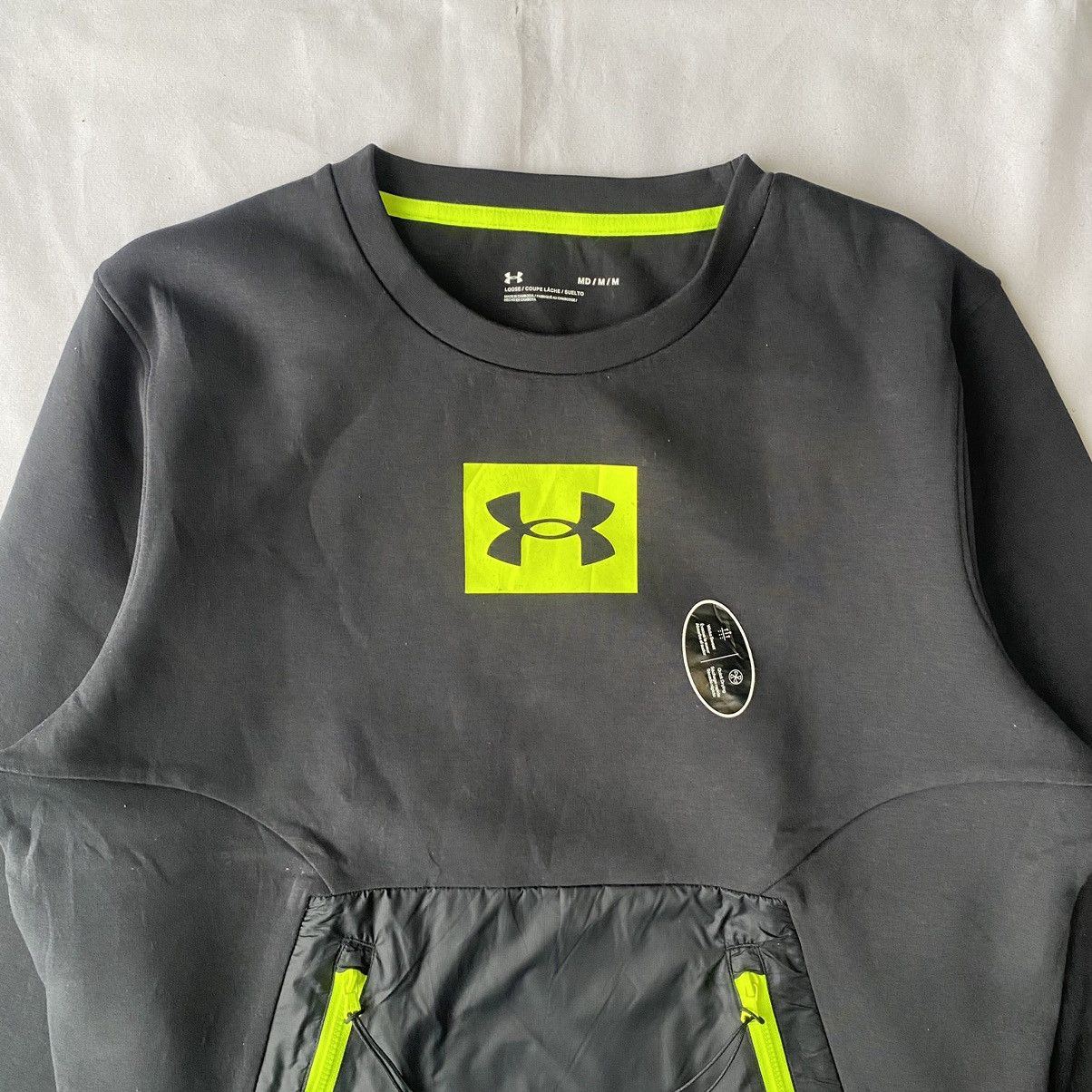 Japanese Brand × Under Armour × Vintage Under Armour Summit Knit Crew Sweatshirt Size US M / EU 48-50 / 2 - 3 Thumbnail
