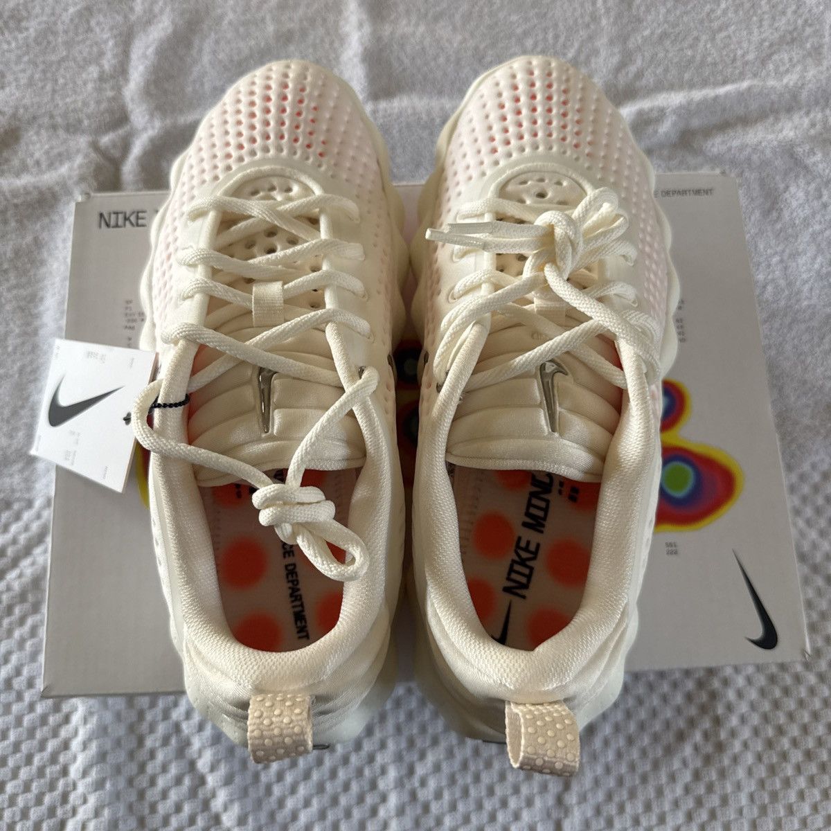Nike Nike mind 002 Size 8.5 women’s Sail/Chrome-Chalk Size US 8.5 / IT 38.5 - 7 Thumbnail