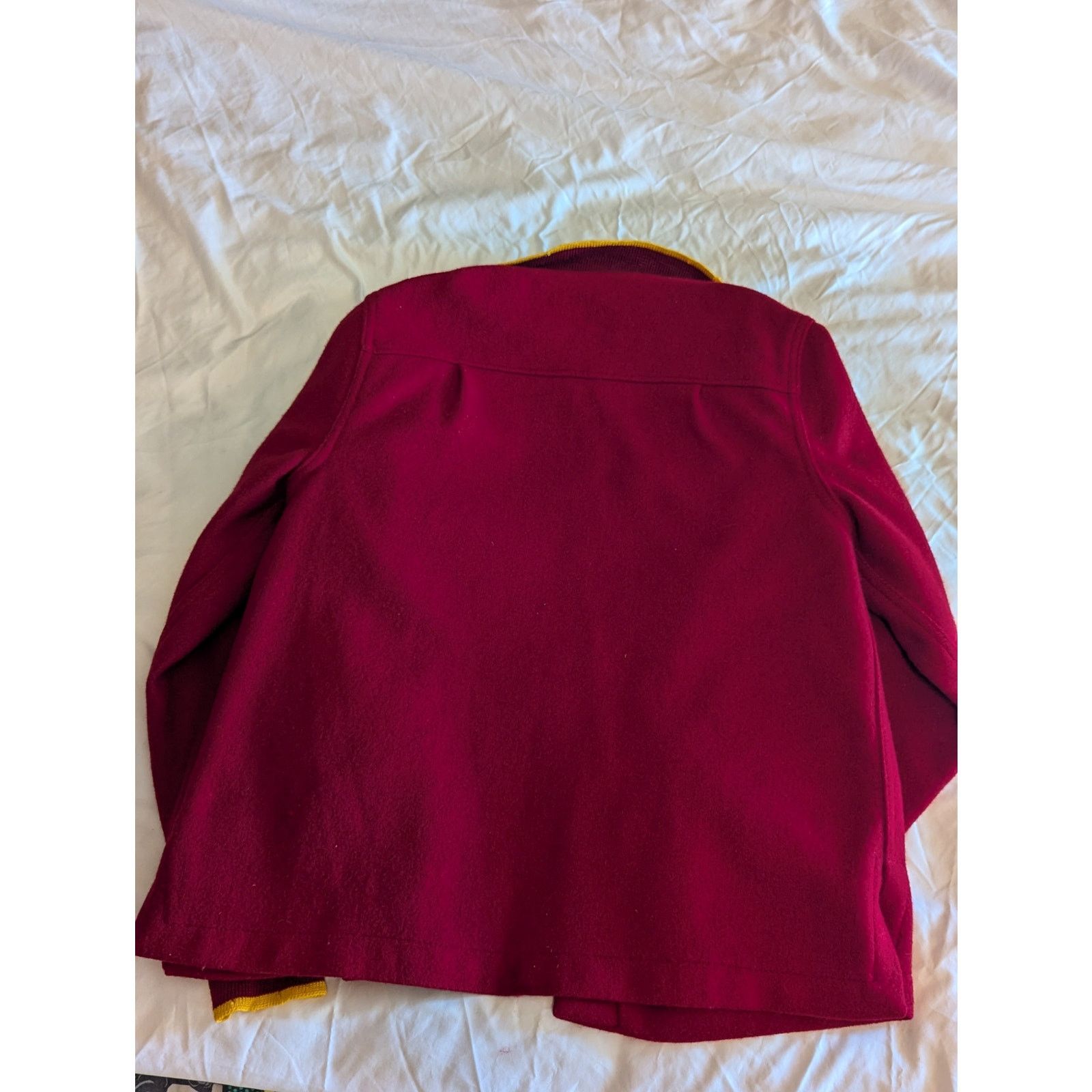Delong 1960's Whiting Varsity Wool Shirt / Jacket 16 tag Fit Small Size US S / EU 44-46 / 1 - 3 Thumbnail