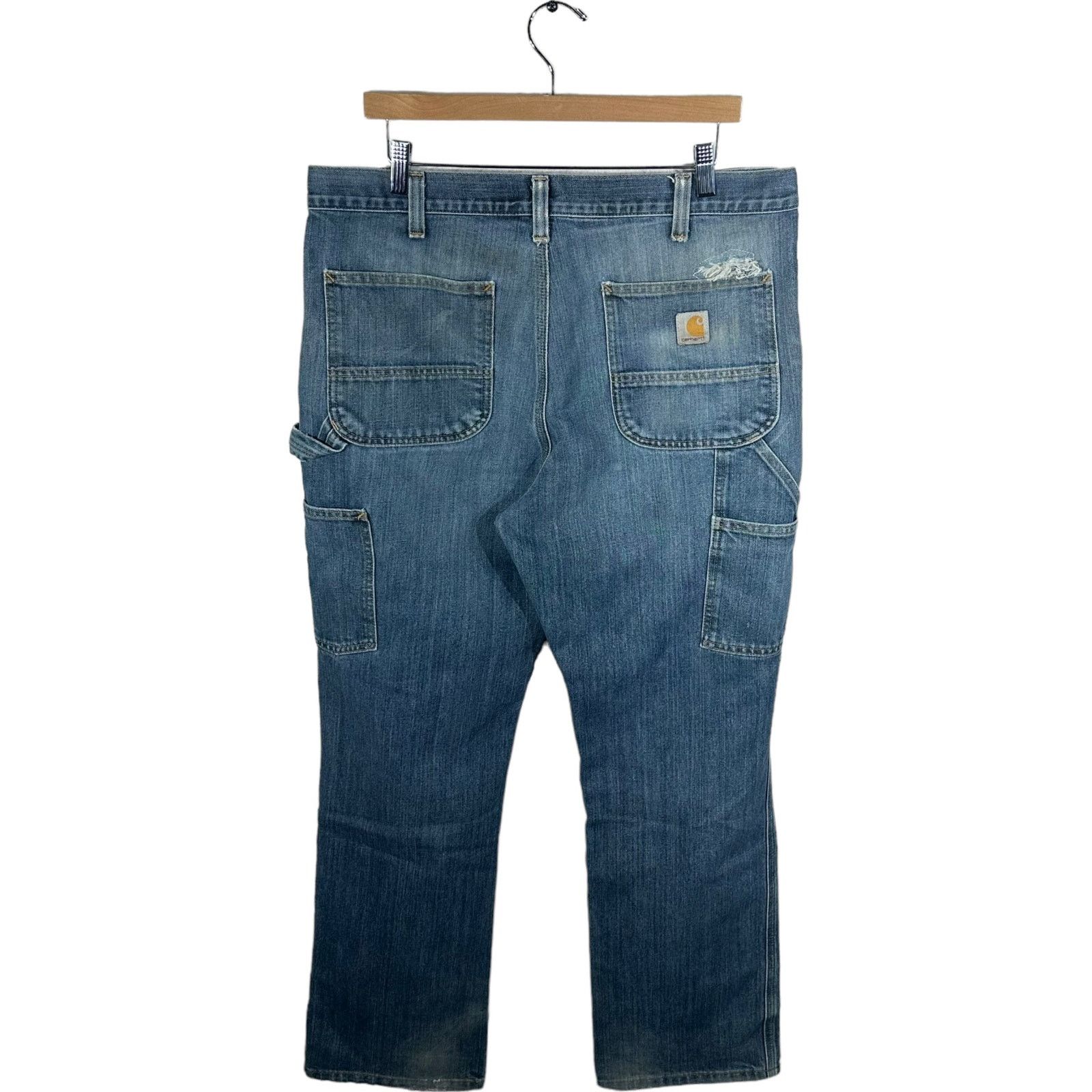 Vintage Vintage Carhartt Carpenter Denim Jeans Size US 36 / EU 52 - 3 Thumbnail