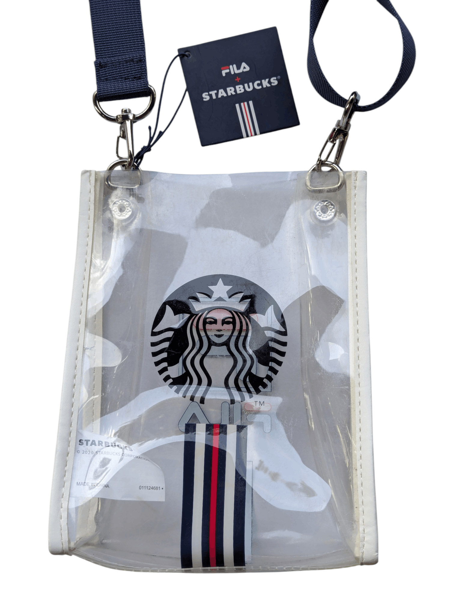 Fila FILA X STARBUCKS TRANSPARENT SLING BAG Size ONE SIZE - 2 Thumbnail