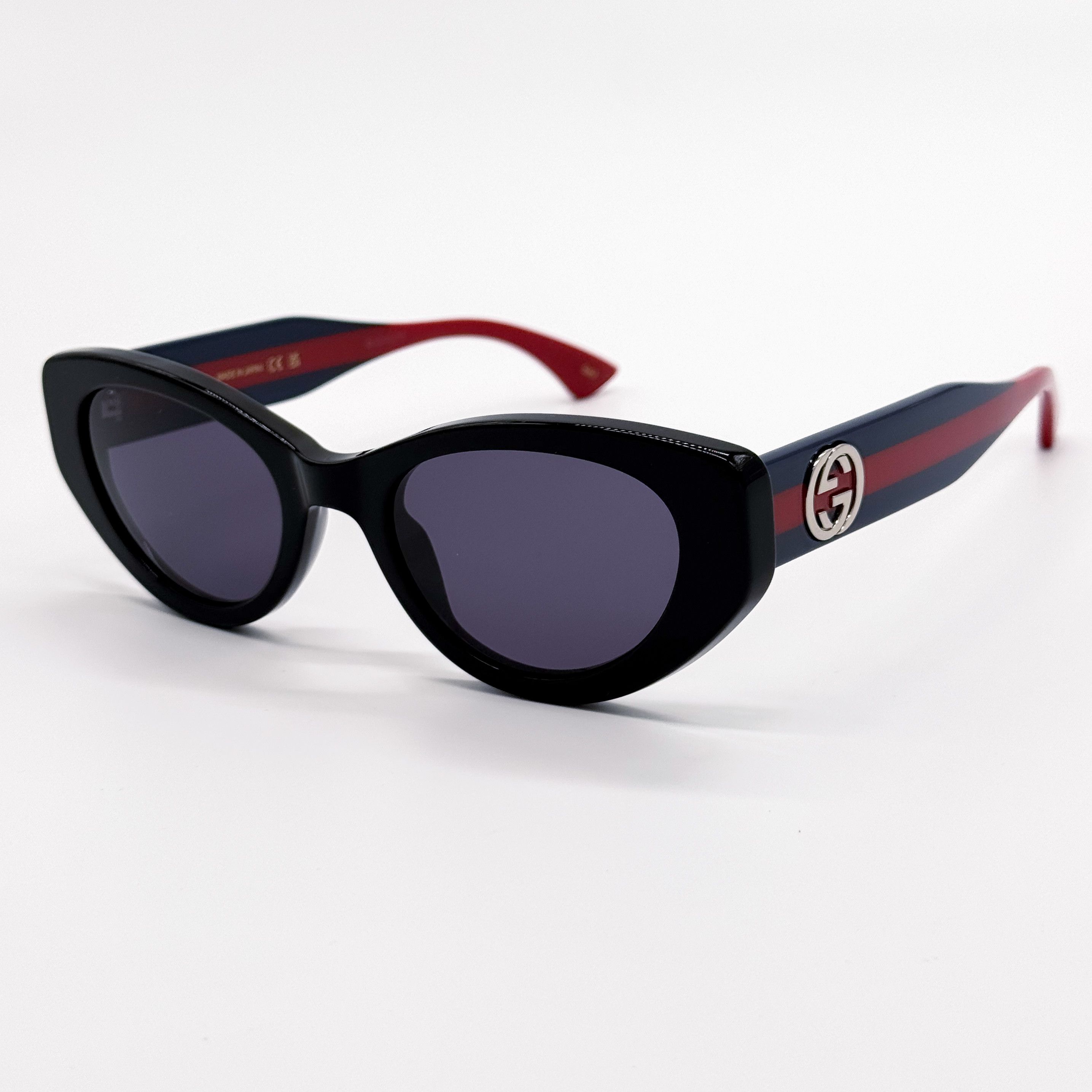 Gucci NEW GUCCI GG1862S 004 CAT EYE BLACK/BLUE WOMEN SUNGLASSES Size ONE SIZE - 3 Thumbnail