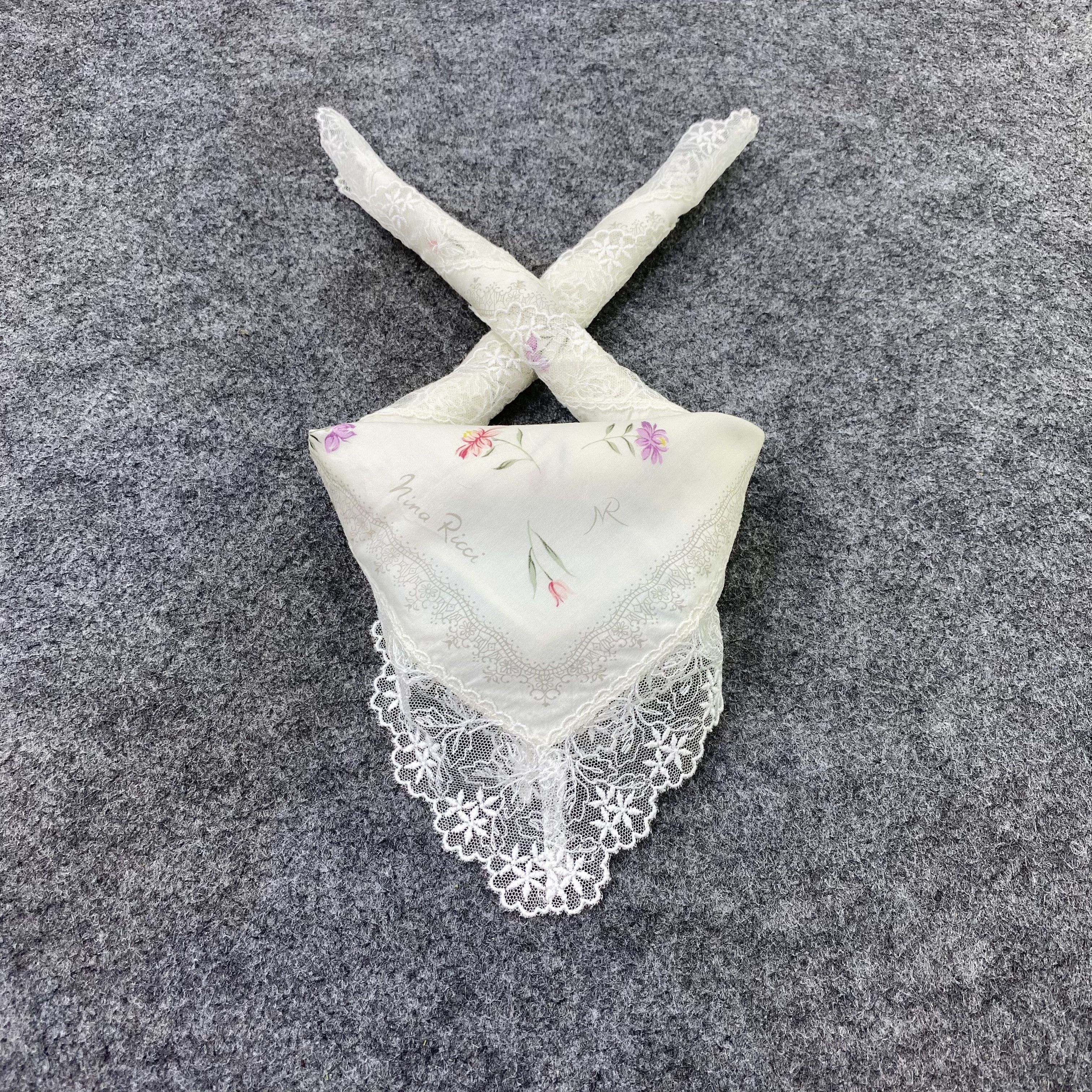 Nina Ricci Nina Ricci Handkerchief / Bandana / Neckerchief-B2218 Size ONE SIZE - 2 Thumbnail