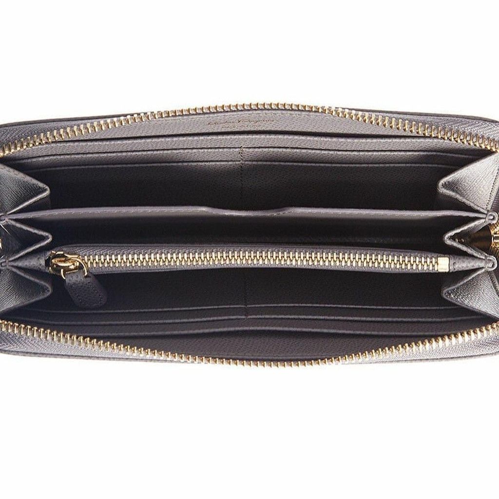 Salvatore Ferragamo o1s1rm0924 Size: OS / Zip Around Wallet in Grey Size ONE SIZE - 2 Thumbnail