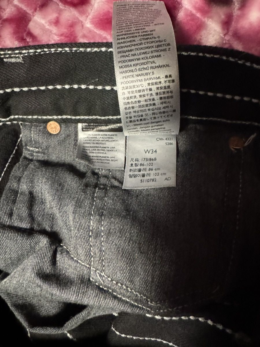 DENIM TEARS × Levi's Denim Tears x Levis 501 Embroidered Denim Size US 34 / EU 50 - 6 Thumbnail