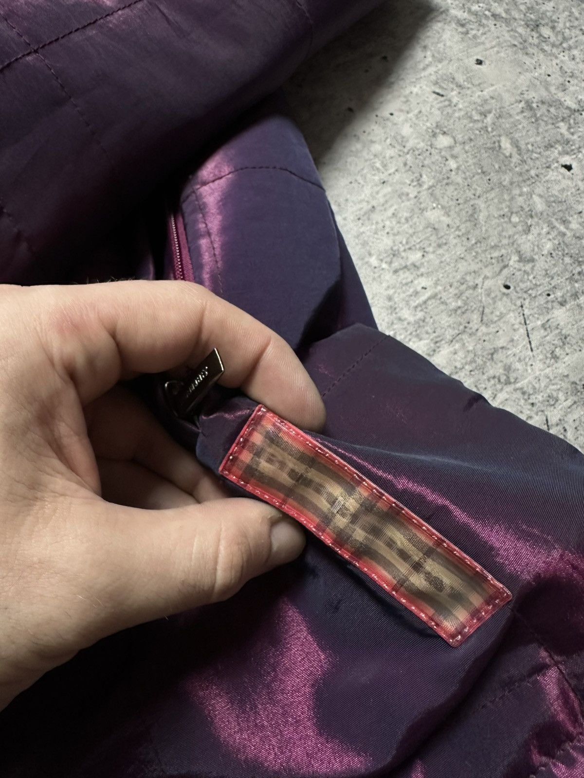 Burberry Vintage 90s Burberry London Nova Check Quilt Jacket Luxury Size M / US 6-8 / IT 42-44 - 5 Thumbnail