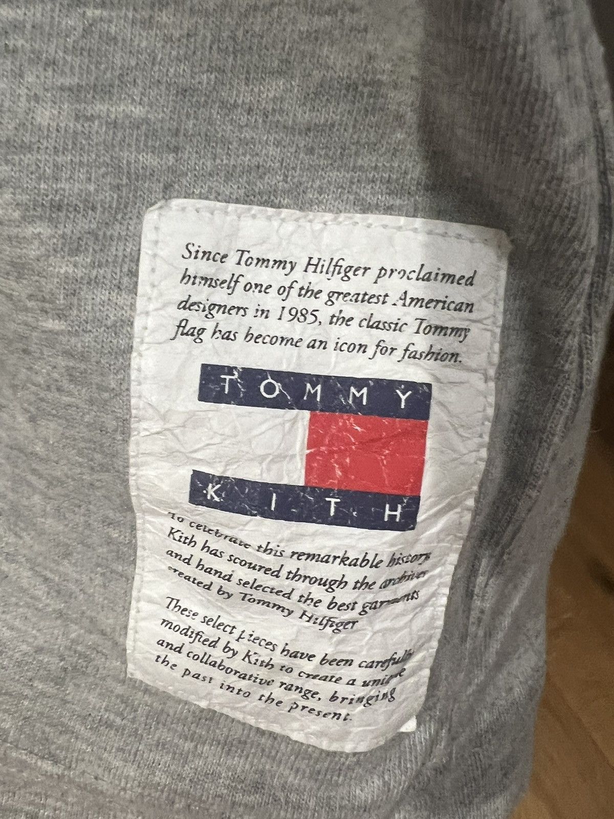 Kith × Tommy Hilfiger Tommy Classic logo mash up tee Size US XXL / EU 58 / 5 - 2 Thumbnail