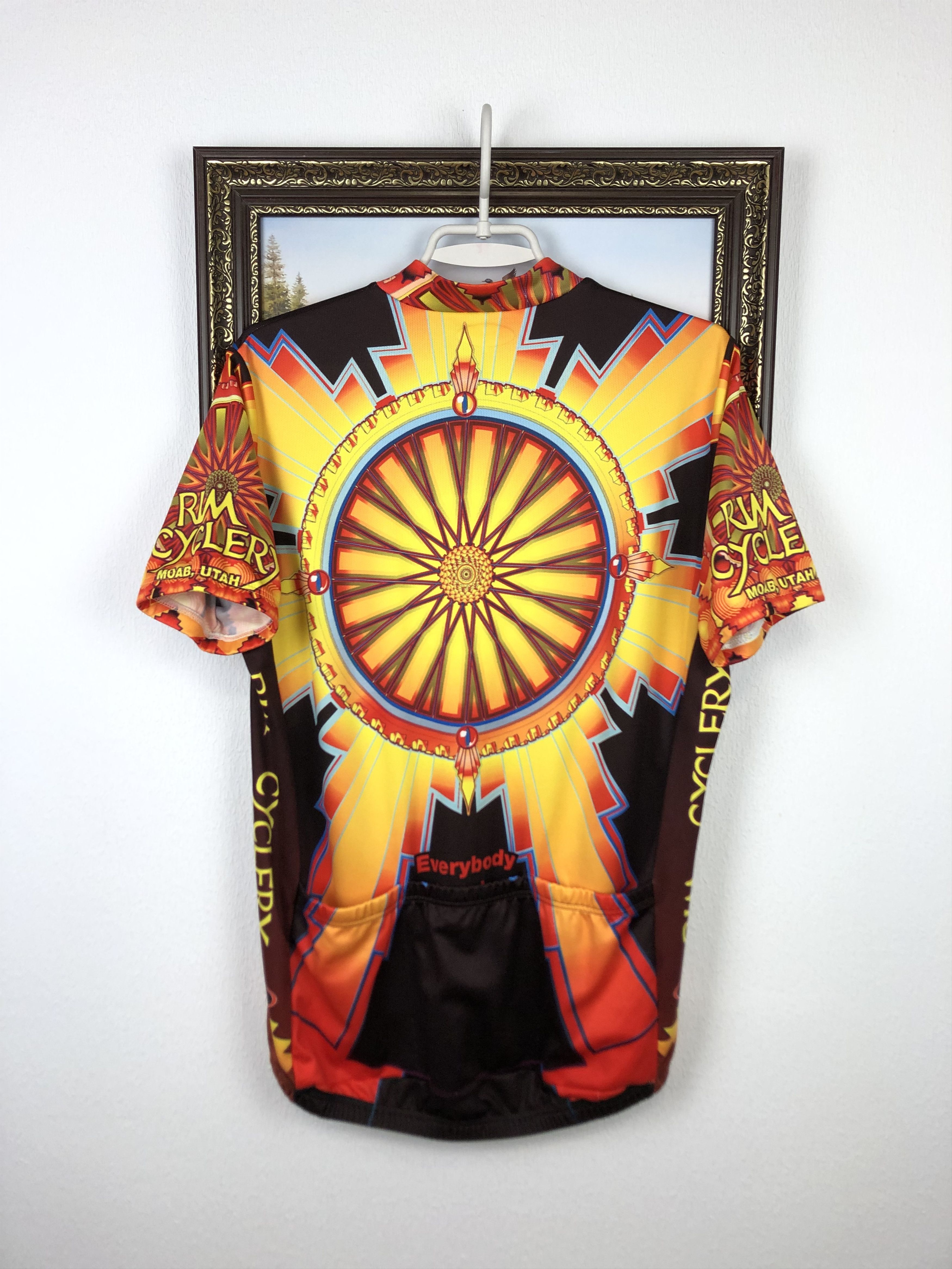 Vintage Primal Rim Cyclery MOAB UTAH Cycling Jersey Shirt Tee Size US M / EU 48-50 / 2 - 10 Thumbnail