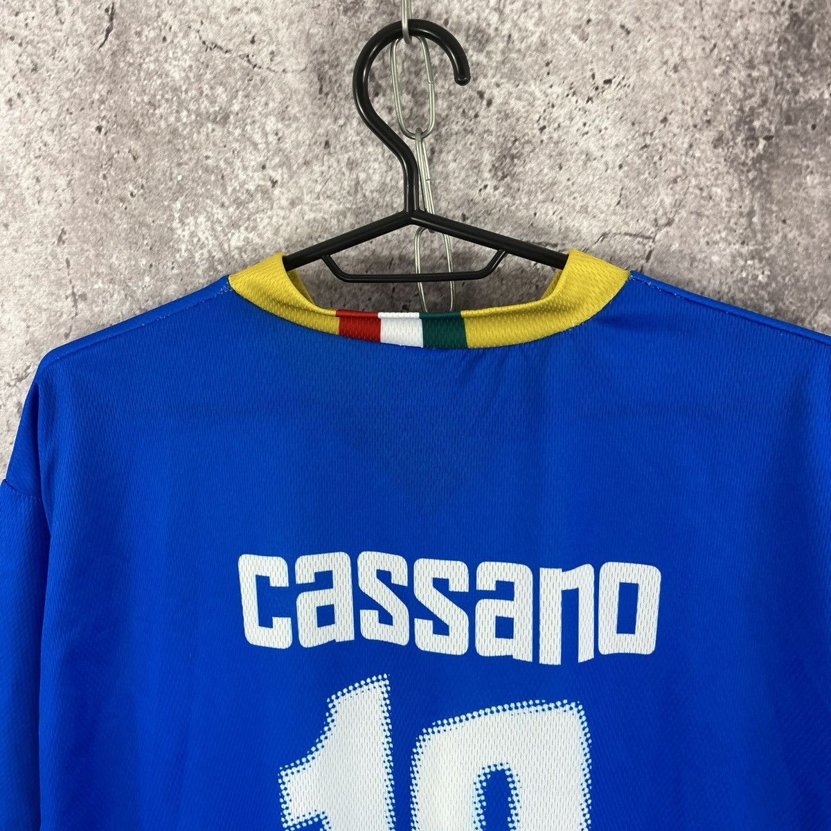 Vintage Vintage Retro Italia National Team Jersey #18 Cassano Sz XL Size US XL / EU 56 / 4 - 7 Thumbnail