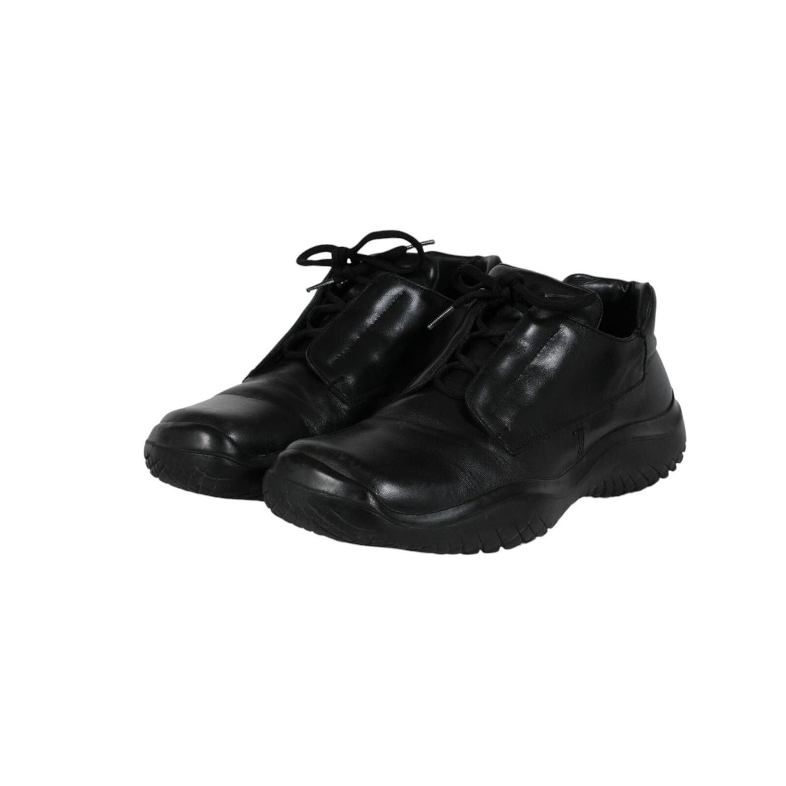 Prada AW99 Vtg Chunky Derby Black Leather - 02552 Size US 10.5 / EU 43-44 - 8 Thumbnail