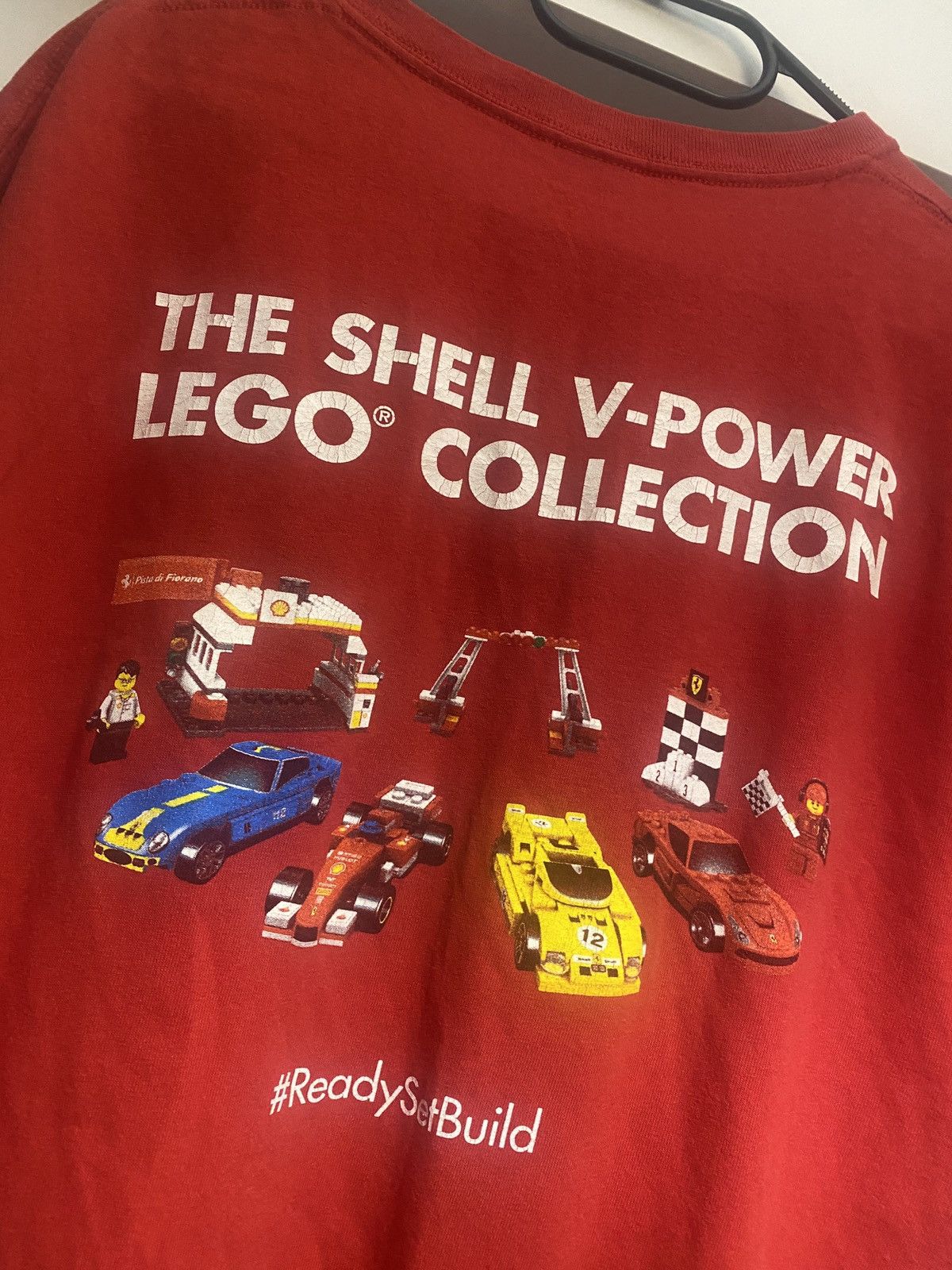 Vintage Vintage formula 1 ferarri x lego tee y2k Size US L / EU 52-54 / 3 - 4 Thumbnail