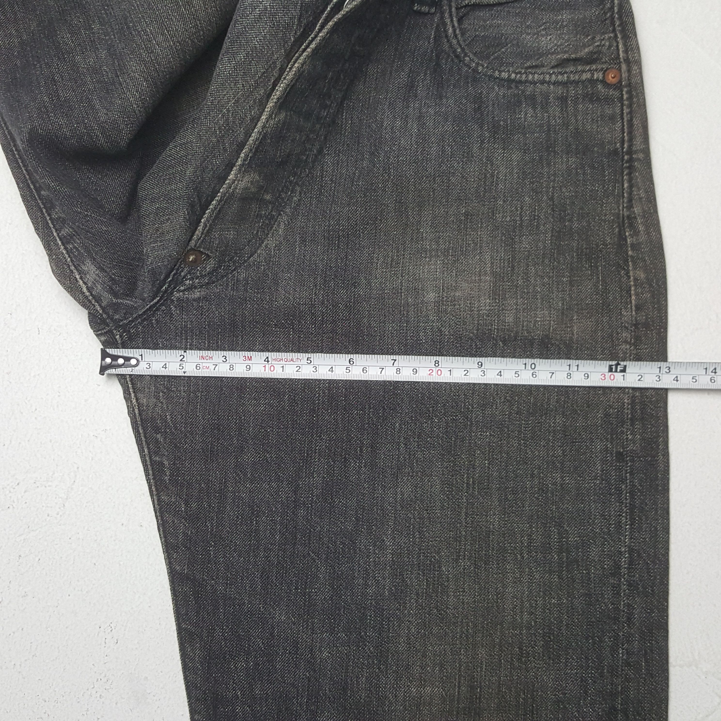 Evisu × Japanese Brand × Vintage Vintage Evisu Japanese Brand Daicock Custom Art Denim Jeans Size US 29 - 11 Thumbnail