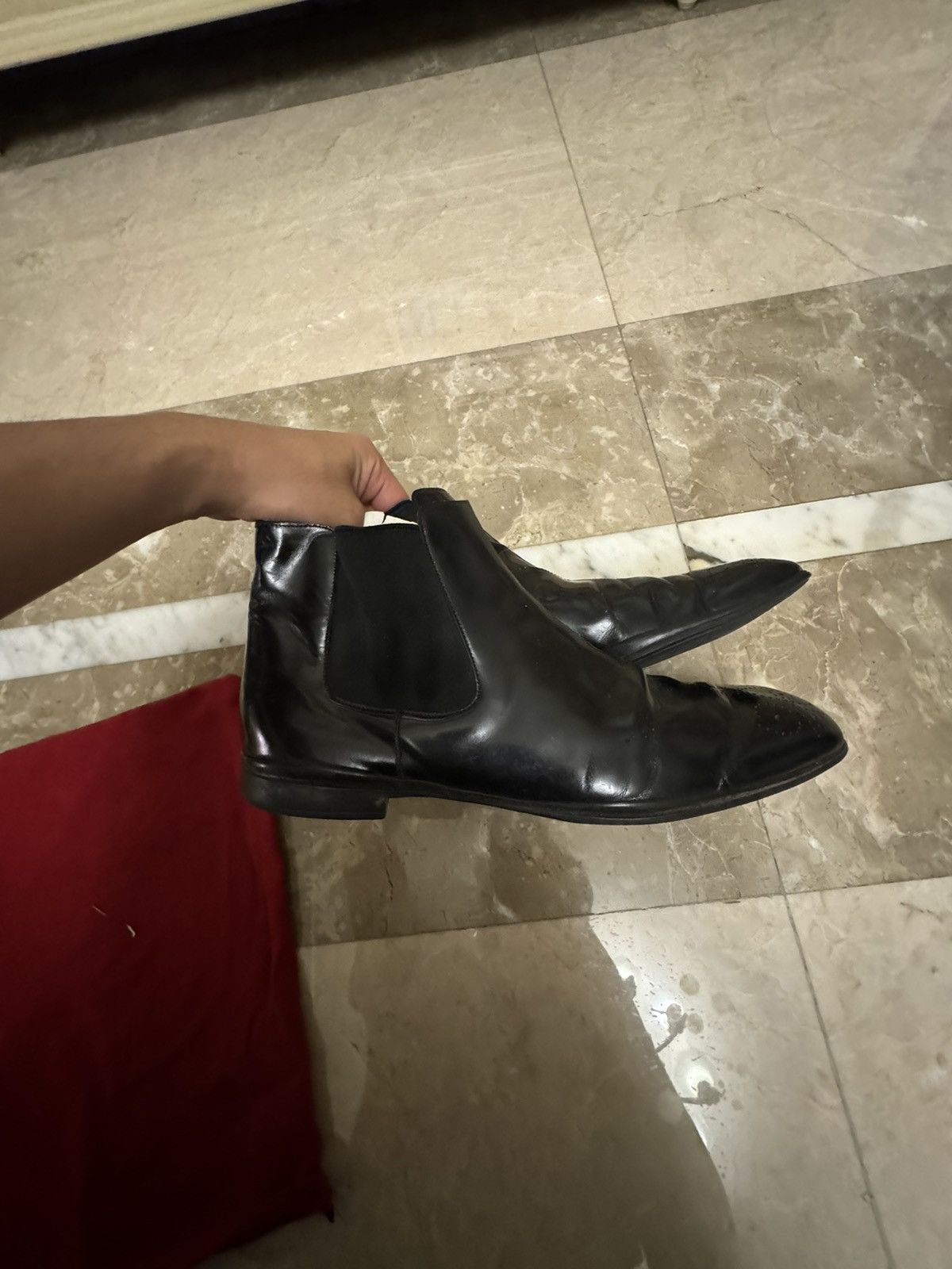 Prada Prada Brogue chelsea boot Size US 10 / EU 43 - 1 Thumbnail