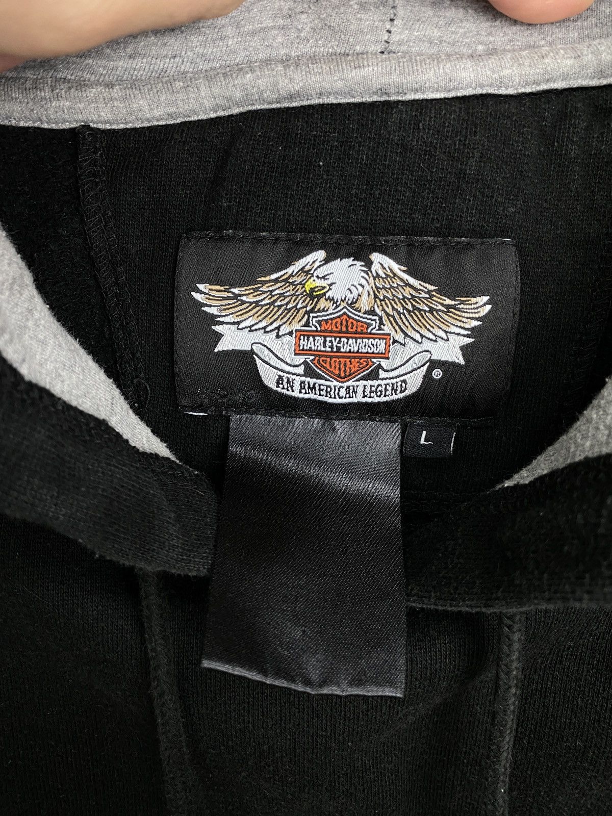 Harley Davidson 🇺🇸 Vintage 90s Harley Davidson Motorcycles Choppers Hoodie Size US L / EU 52-54 / 3 - 7 Thumbnail