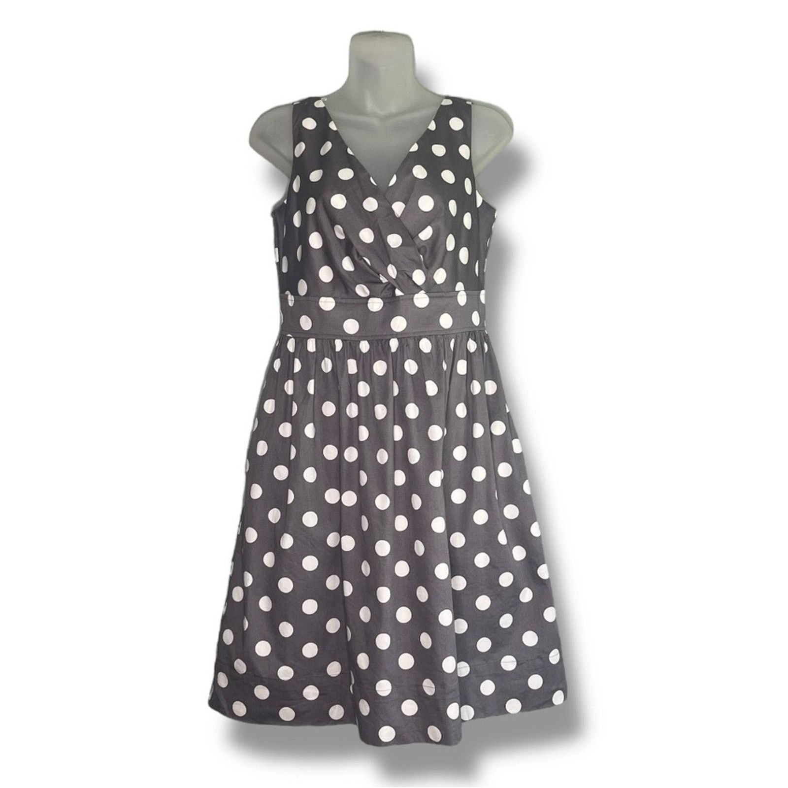 Other Signature by Robbie Bee polka dot sleeveless summer dress Size S / US 4 / IT 40 - 2 Thumbnail
