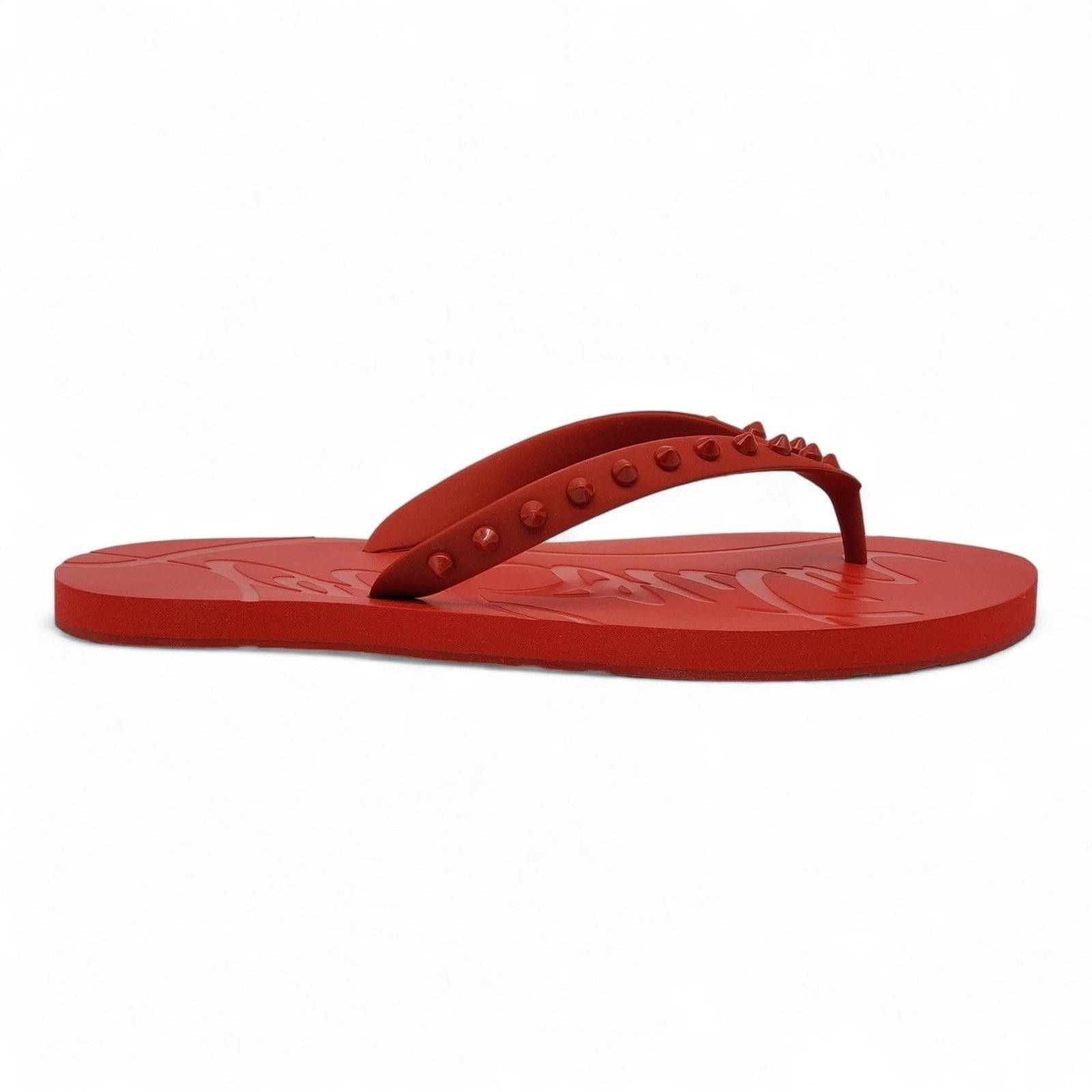 Christian Louboutin Christian Louboutin Loubi Flip Flops Size US 8 / EU 41 - 1 Thumbnail