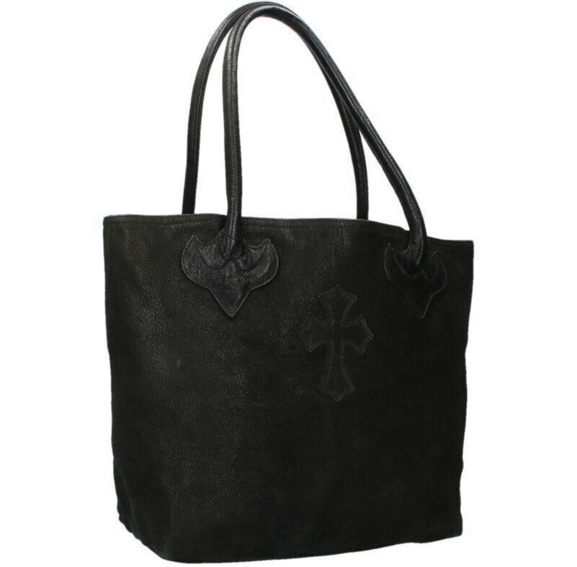Chrome Hearts Chrome Hearts Cross Patch Leather Tote Bag Size ONE SIZE - 2 Thumbnail