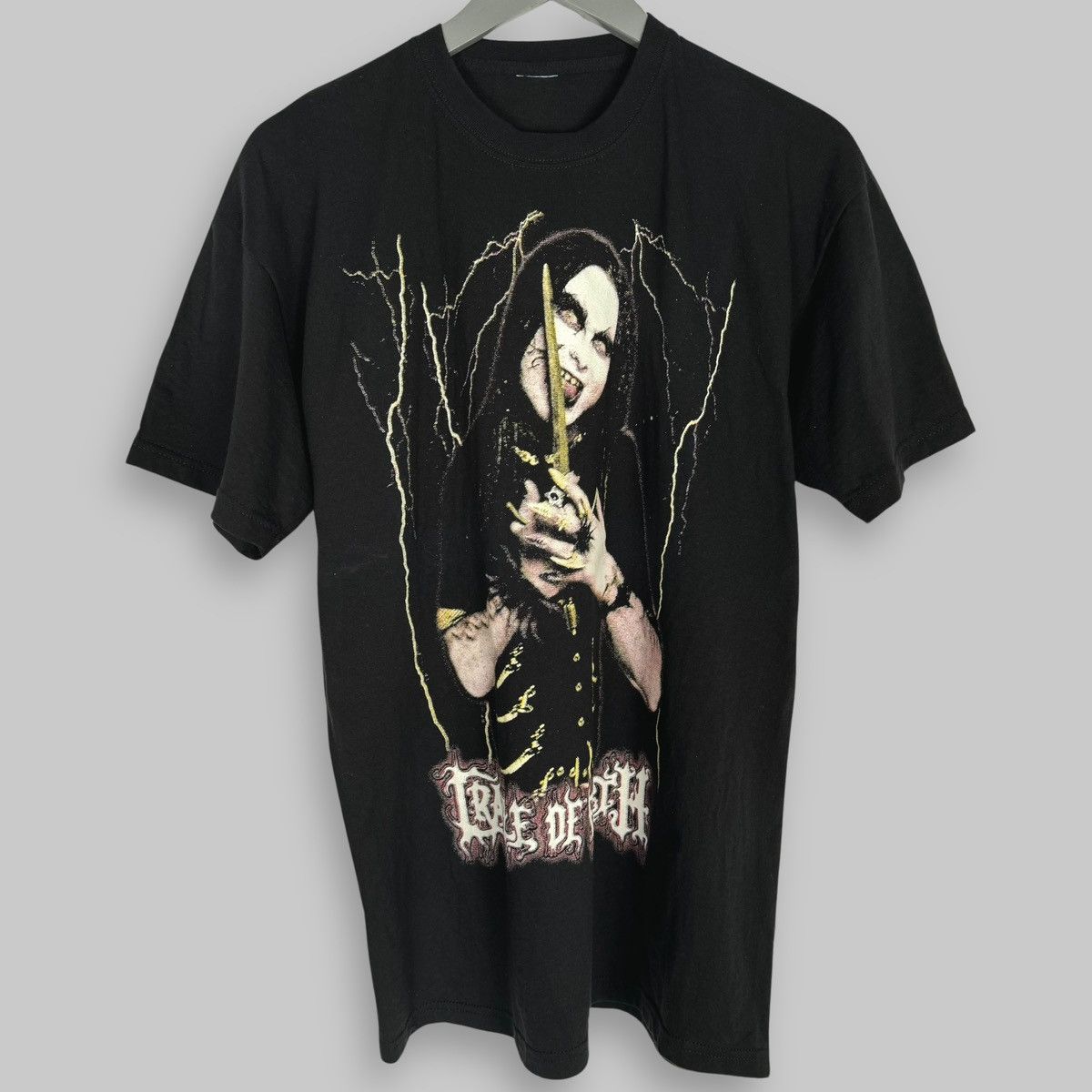 Band Tees Vintage 2000 Cradle Of Filth Dani Filth Euro T Shirt Size US L / EU 52-54 / 3 - 1 Thumbnail