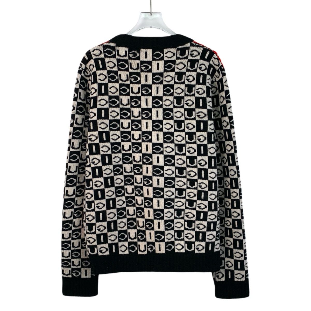 Gucci Gucci Wool V-neck Cardigan Long Sleeve Knitted Coat K26WX Size S / US 4 / IT 40 - 2 Thumbnail