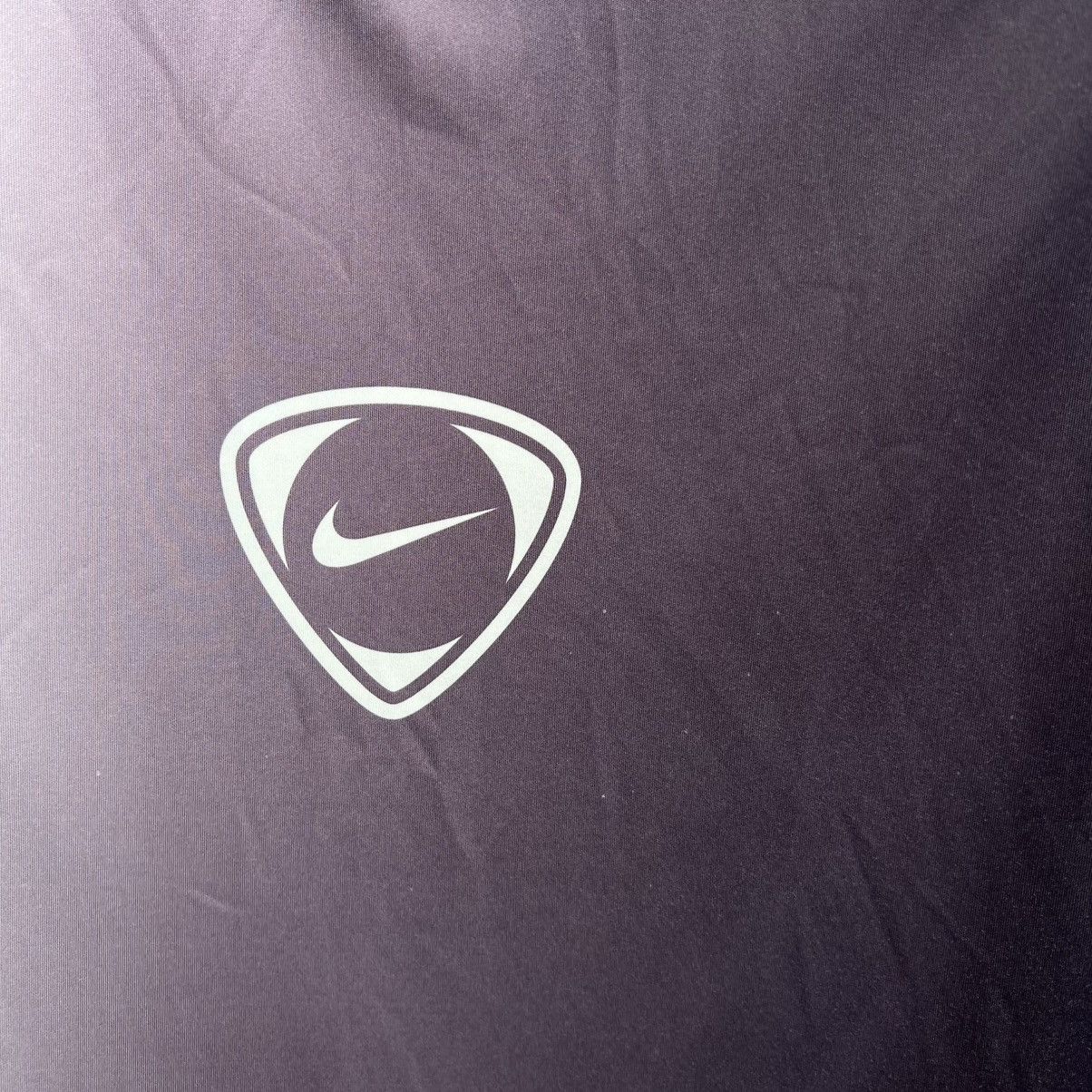 Nike × Vintage Nike Vintage Centre Logo Drill T-Shirt Size US XL / EU 56 / 4 - 3 Thumbnail