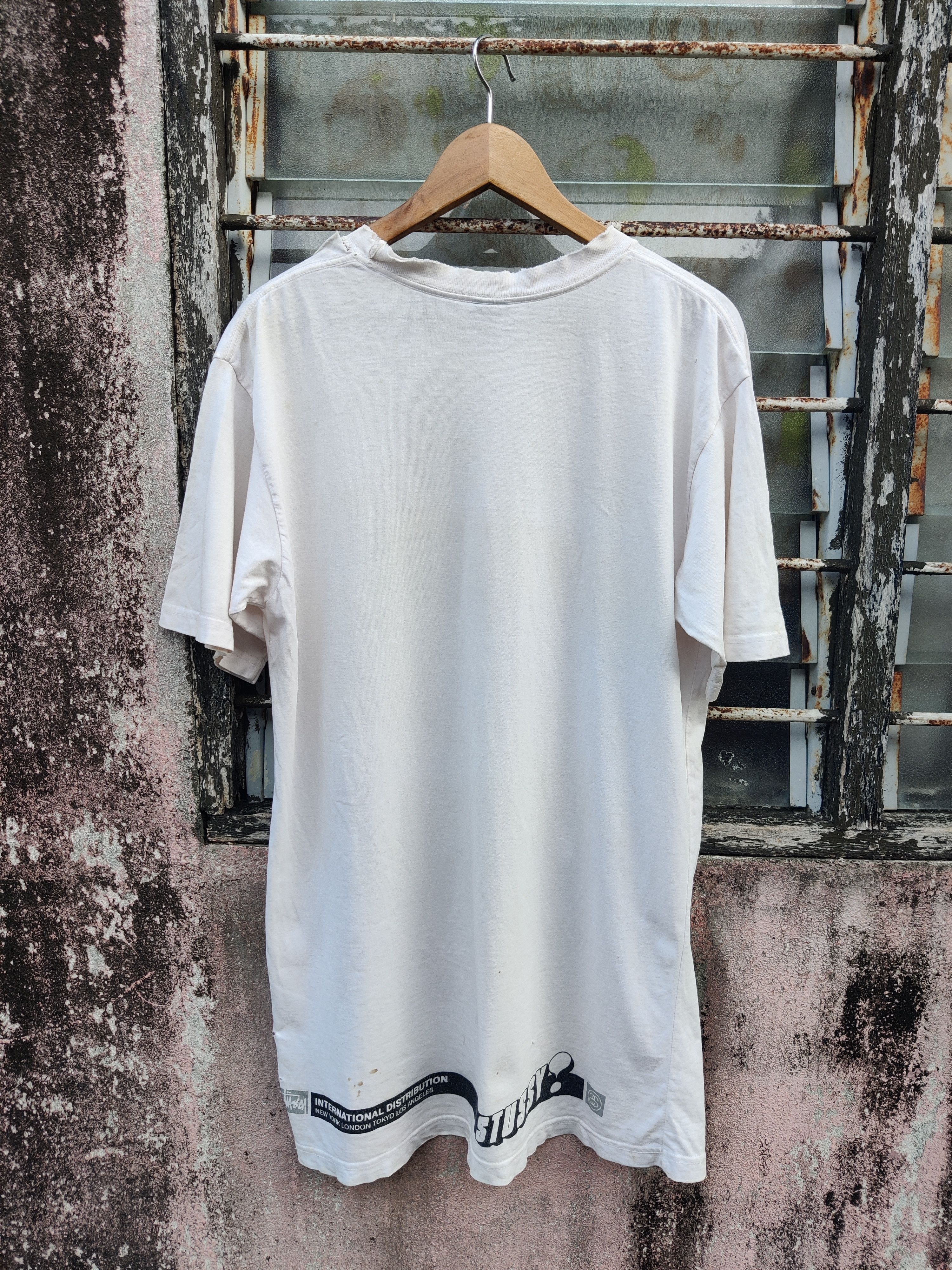 Stussy Vintage Distressed Stussy USA Made T-Shirt Size US M / EU 48-50 / 2 - 5 Thumbnail