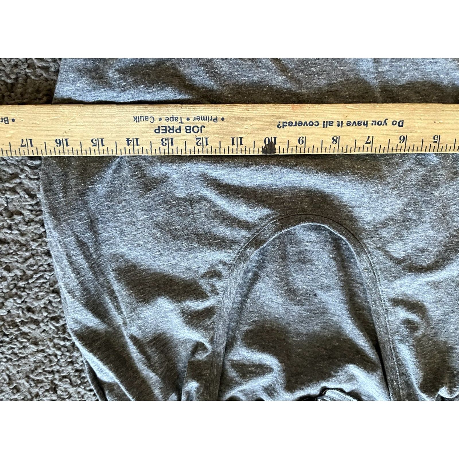 Express Express Adult Women's Medium Gray Solid Scoop neck Casual Shirt Size M / US 6-8 / IT 42-44 - 4 Thumbnail