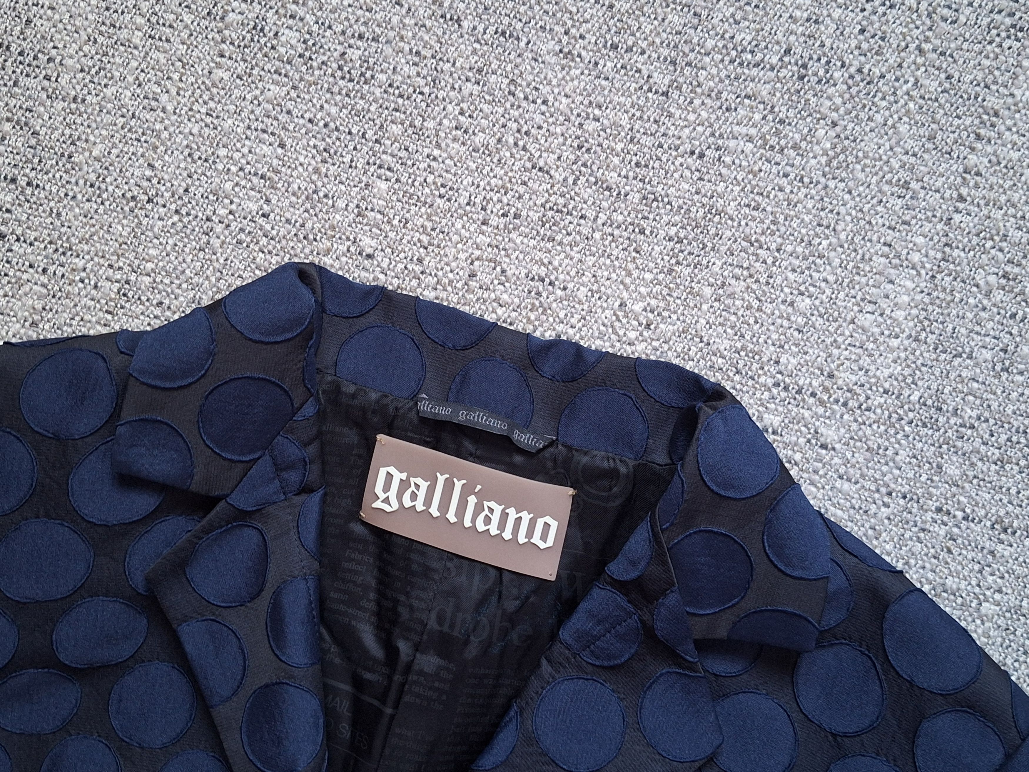 John Galliano Rare Galliano / Polka Dots Cropped Blazer Size S / US 4 / IT 40 - 6 Thumbnail