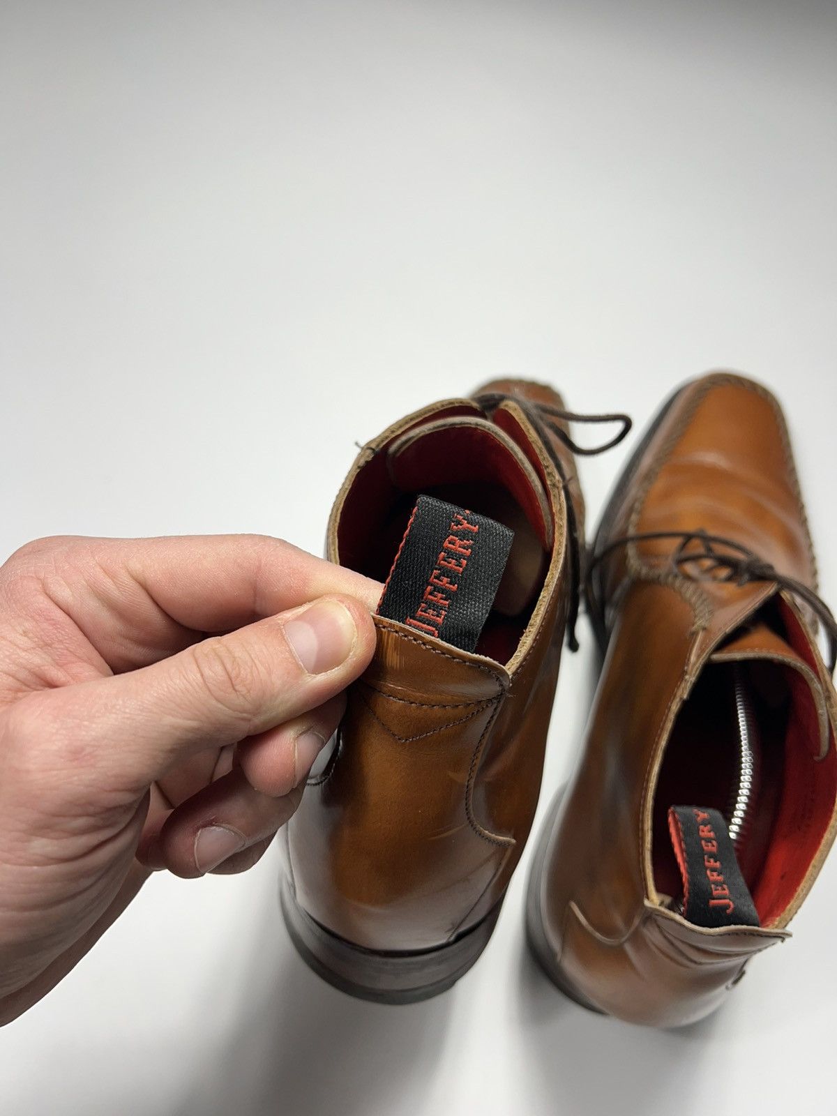 Jeffery West Rare Vintage Jeffery West Cowboy Leather Shoes Boots Size US 9.5 / EU 42-43 - 8 Thumbnail