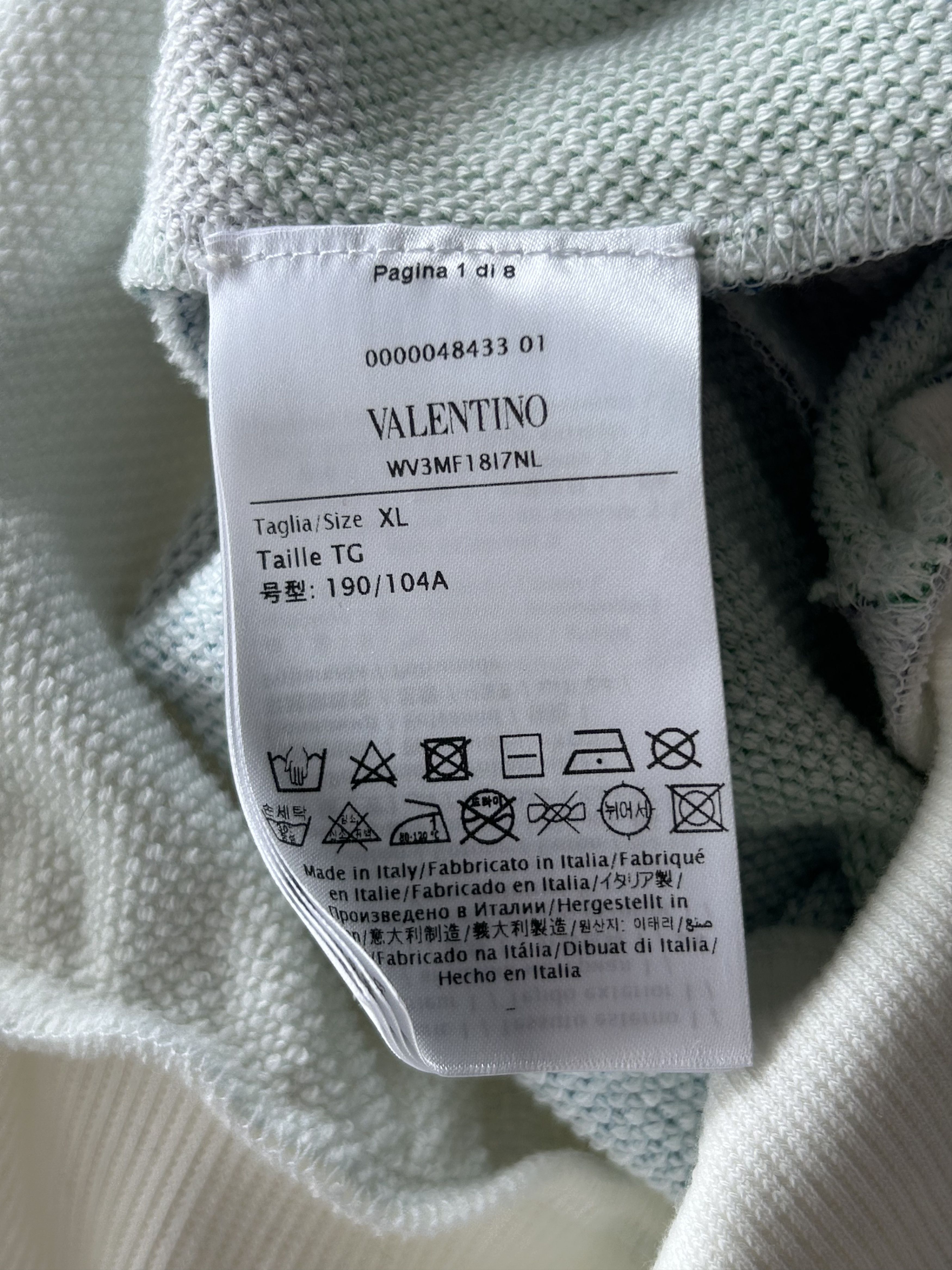 Valentino Valentino White & Camouflage Logo Hoodie Size US XXL / EU 58 / 5 - 4 Thumbnail