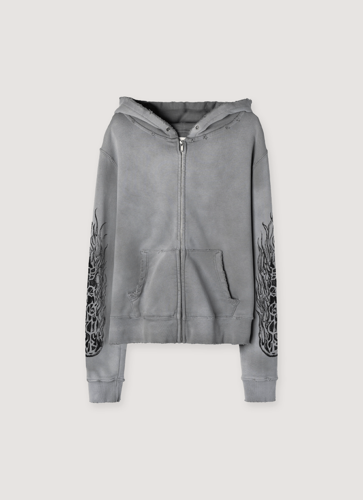 Other Vague Studios Thrash Zip Up Sweatshirt Size US S / EU 44-46 / 1 - 1 Thumbnail