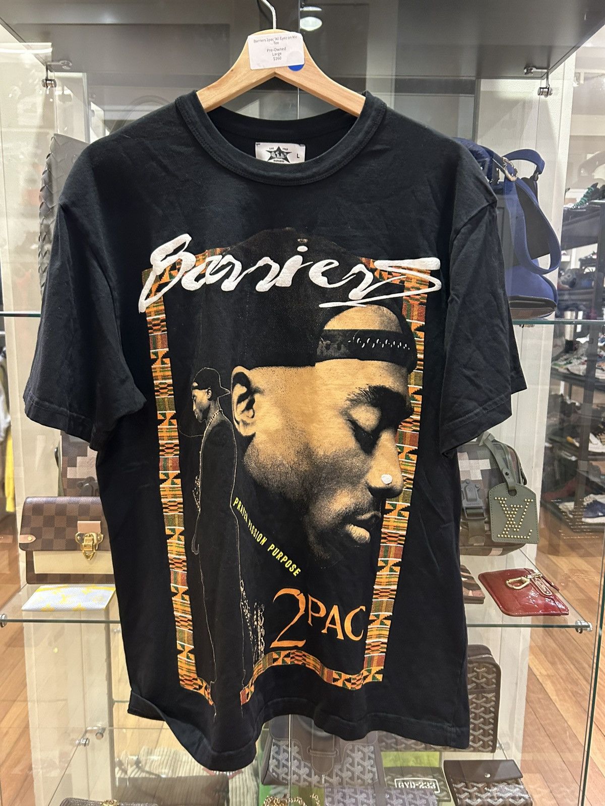 Barriers Barriers 2Pac ‘All Eyez On Me’ Tee Size US L / EU 52-54 / 3 - 1 Thumbnail