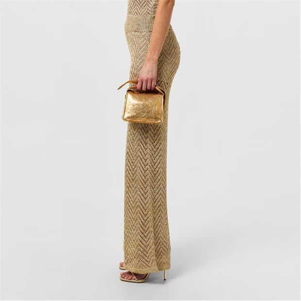 Missoni o1g2r1mq1124 Trouser in Gold Space Size 30" / US 8 / IT 44 - 4 Thumbnail