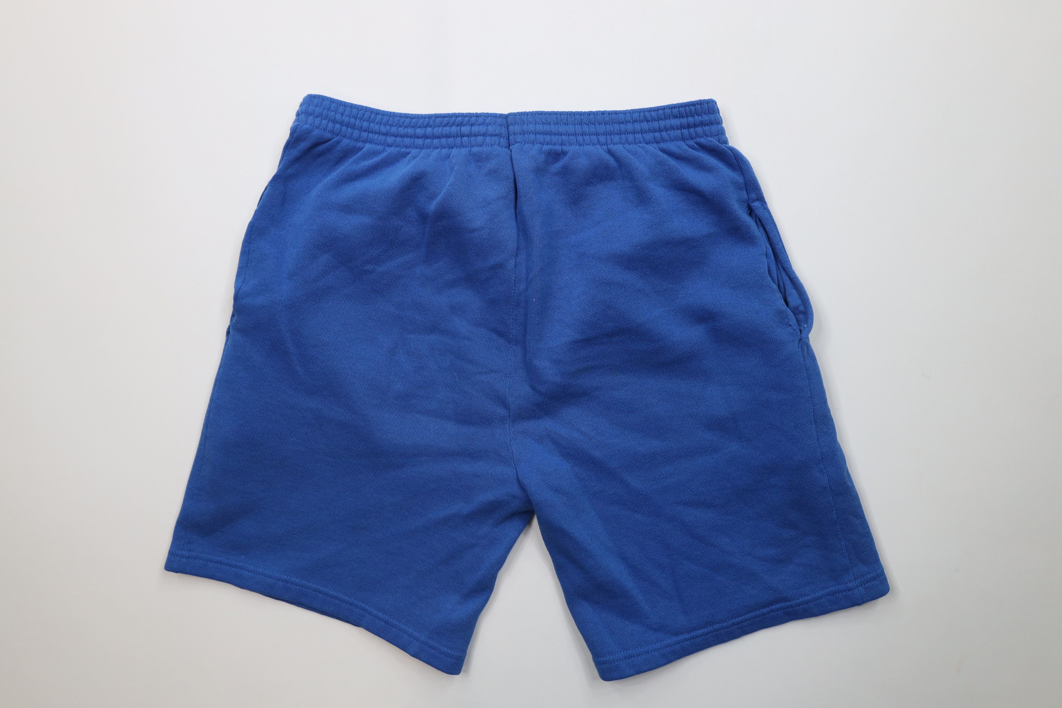 Vintage Vintage 90s Streetwear Above Knee Sweatpants Shorts Blue USA Size US 32 / EU 48 - 11 Thumbnail