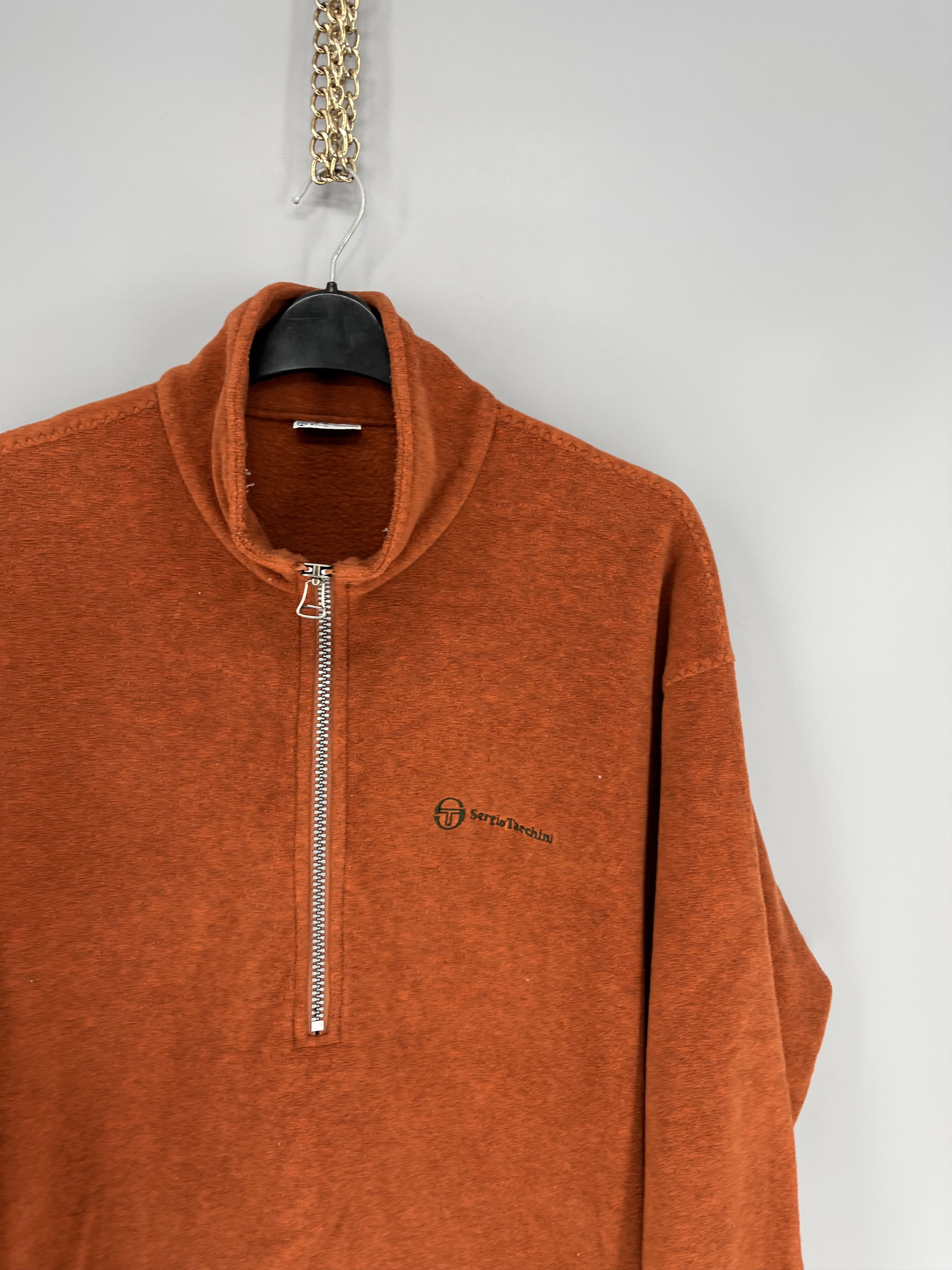 Sergio Tacchini Vintage 90s Sergio Tacchini Fleece Jacket Made In Italy Size US XL / EU 56 / 4 - 5 Thumbnail