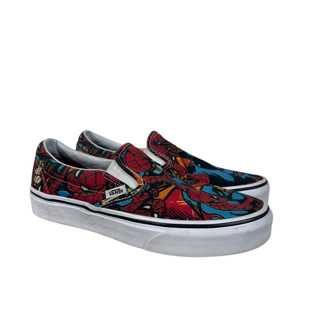 Vans Vans x Marvel Spider-Man Low Top Slip On Canvas Sneakers Size US 6.5 / IT 36.5 - 1 Thumbnail