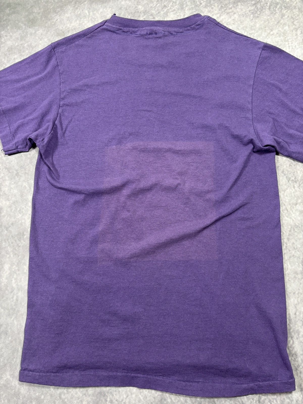 Vintage Vintage Hanes Blank Tee Made in USA 1990s Sun Faded Bleached Size US S / EU 44-46 / 1 - 8 Thumbnail