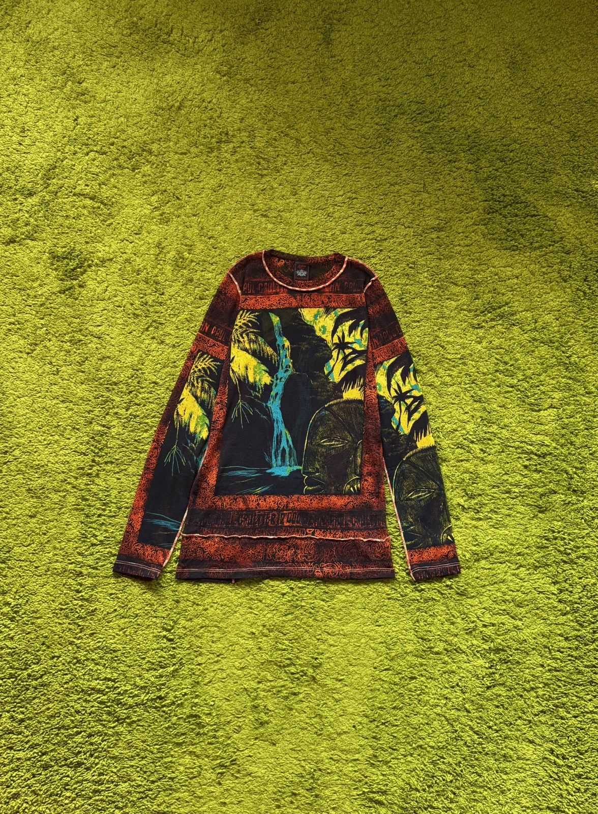 Jean Paul Gaultier JPG S/S 2000 archive vintage mesh top
