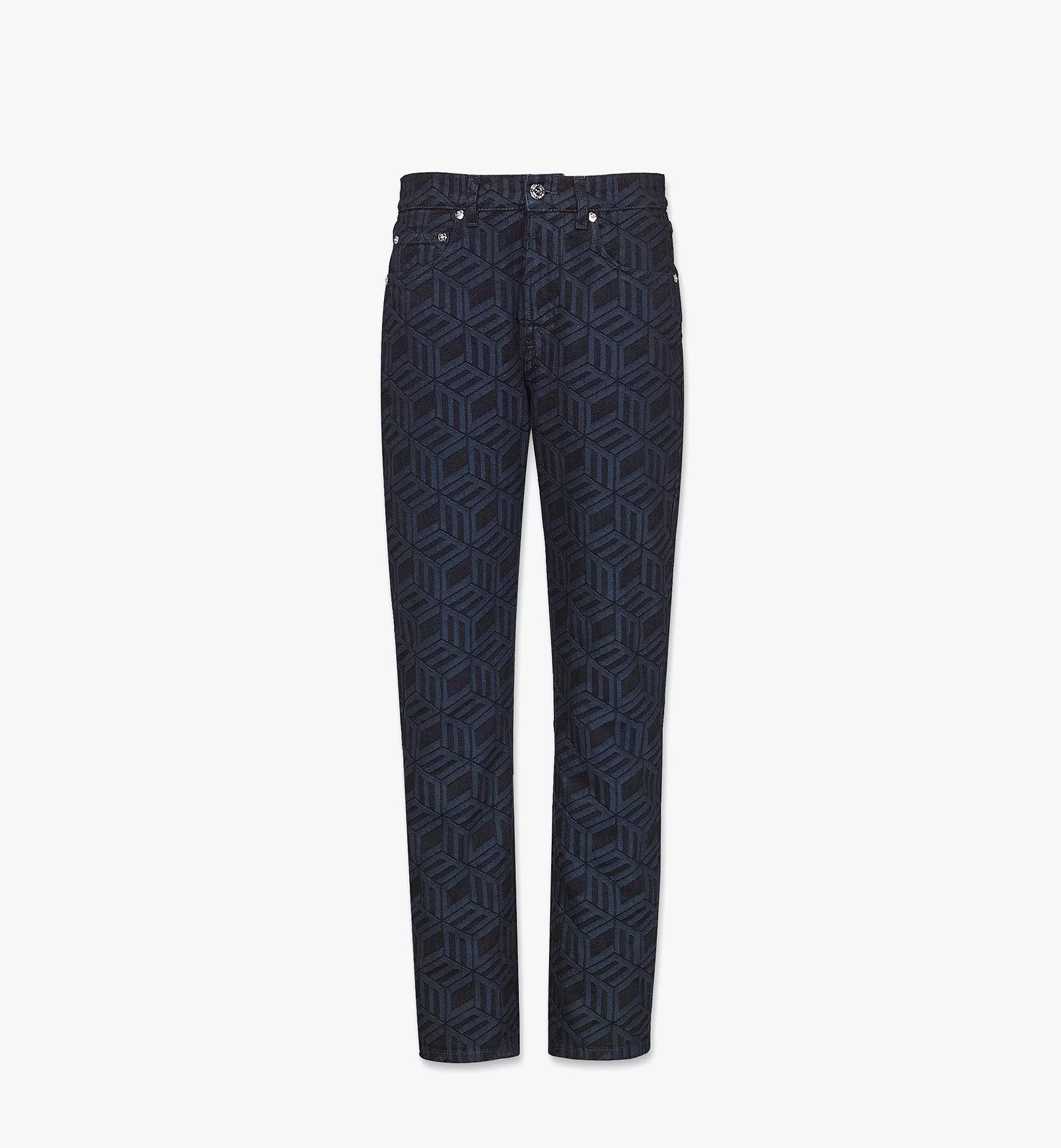 MCM o1mt1gz1224 Denim Pants in Indigo Size 25" / US 0 / IT 36 - 1 Thumbnail