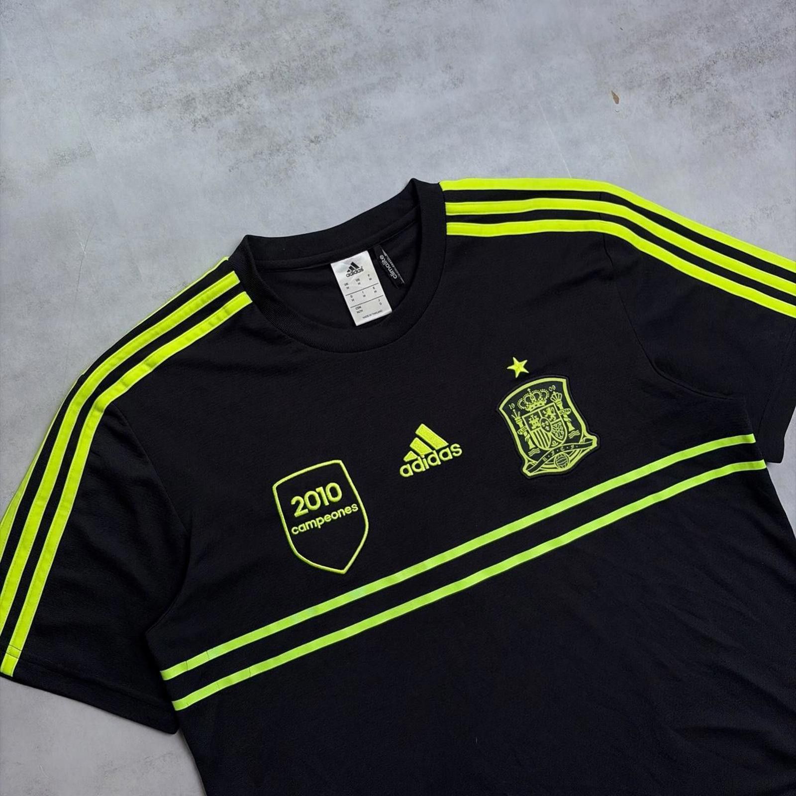 Adidas Y2K Adidas Spain 2010 World Cup Campeones Soccer Jersey Size US M / EU 48-50 / 2 - 5 Thumbnail