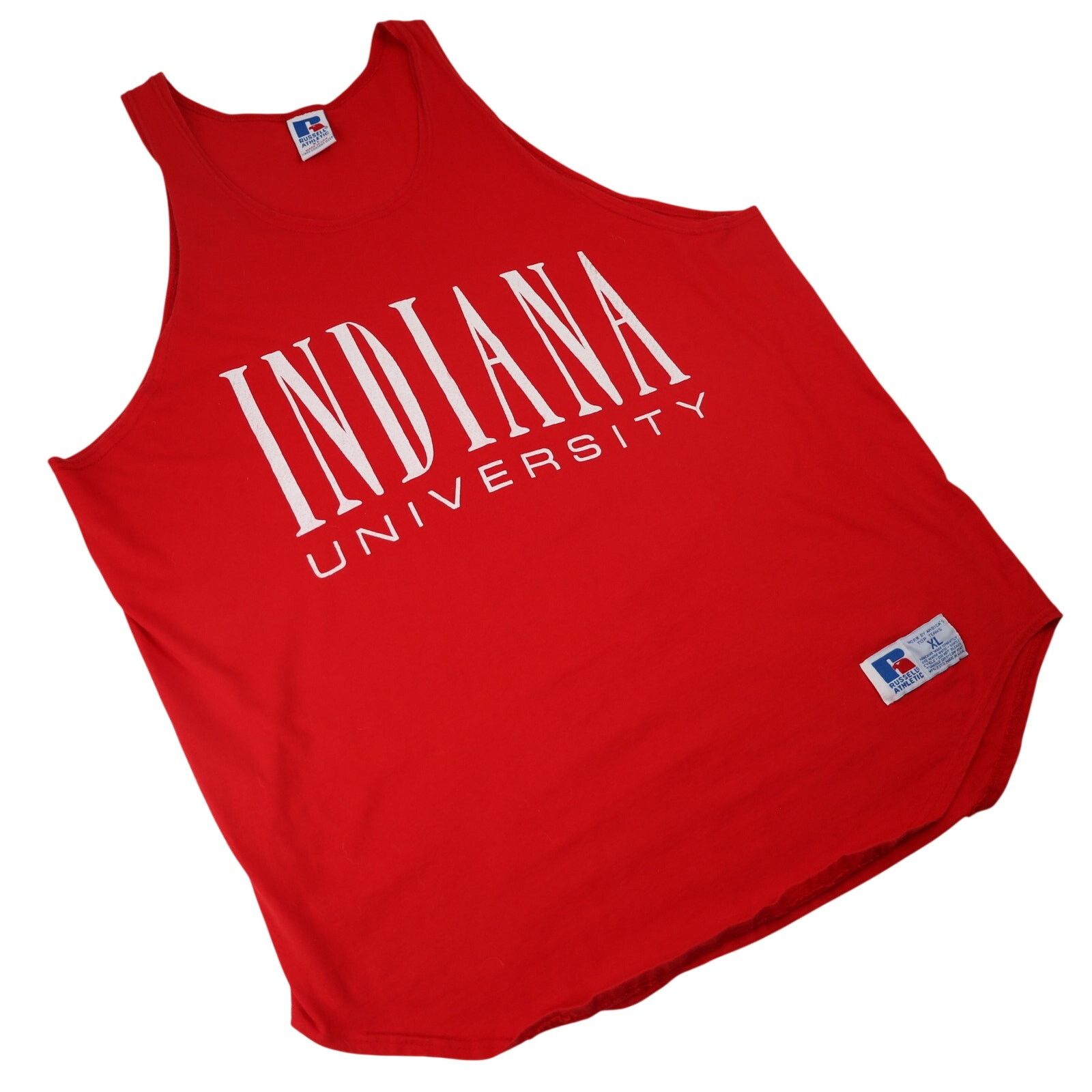 Vintage Vintage Indiana University Spellout Graphic Tank Top Size US XL / EU 56 / 4 - 3 Thumbnail