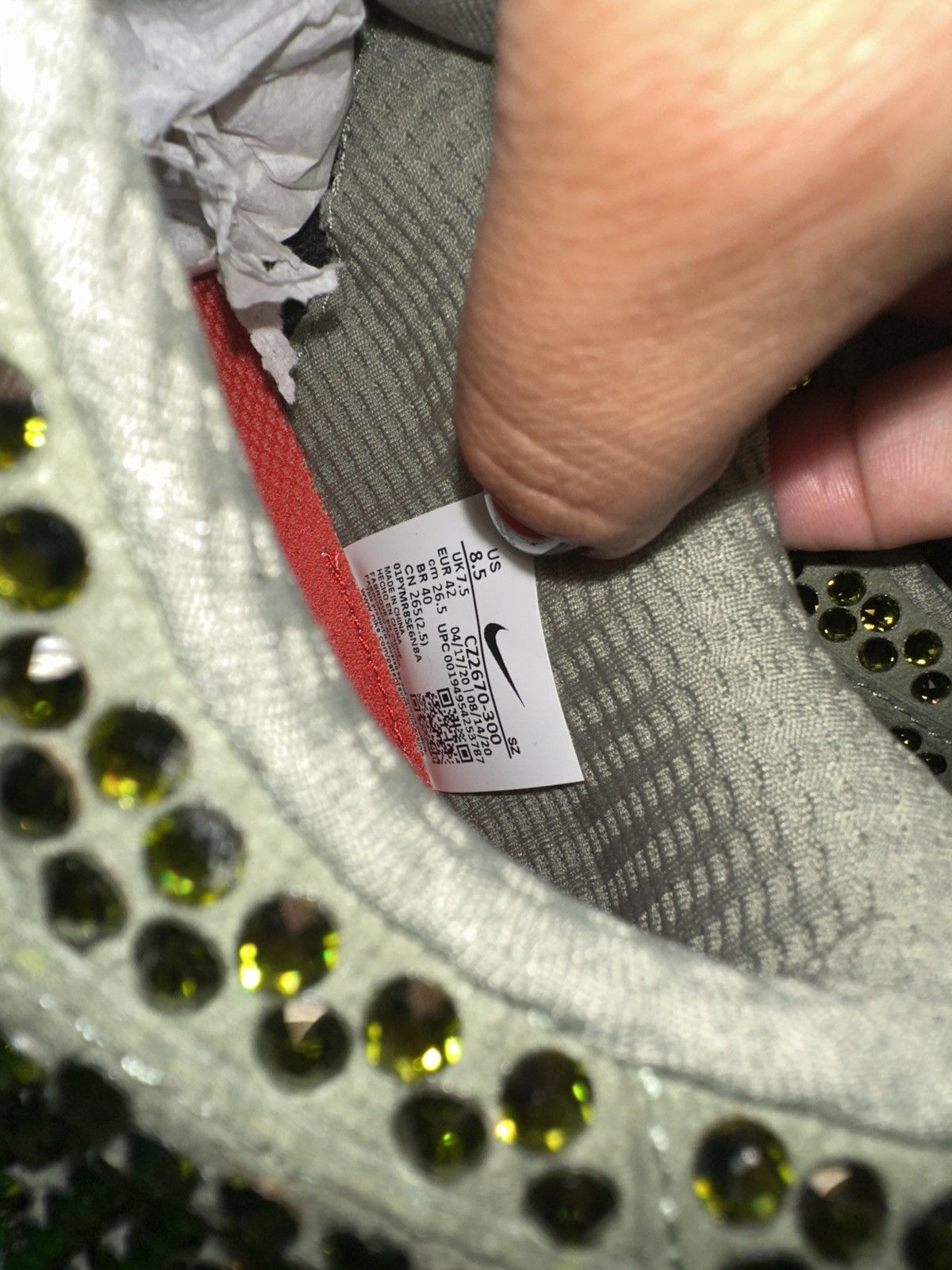 Nike CPFM Swarovski Dunk Size US 8.5 / EU 41-42 - 9 Thumbnail