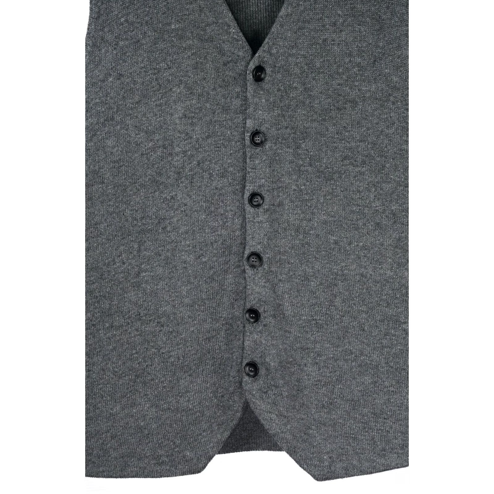 Vintage BALDESSARINI Vest Men's 58 Gray Wool Knit Cashmere Blend V-Neck Casual Size 58 Size US XXL / EU 58 / 5 - 4 Thumbnail