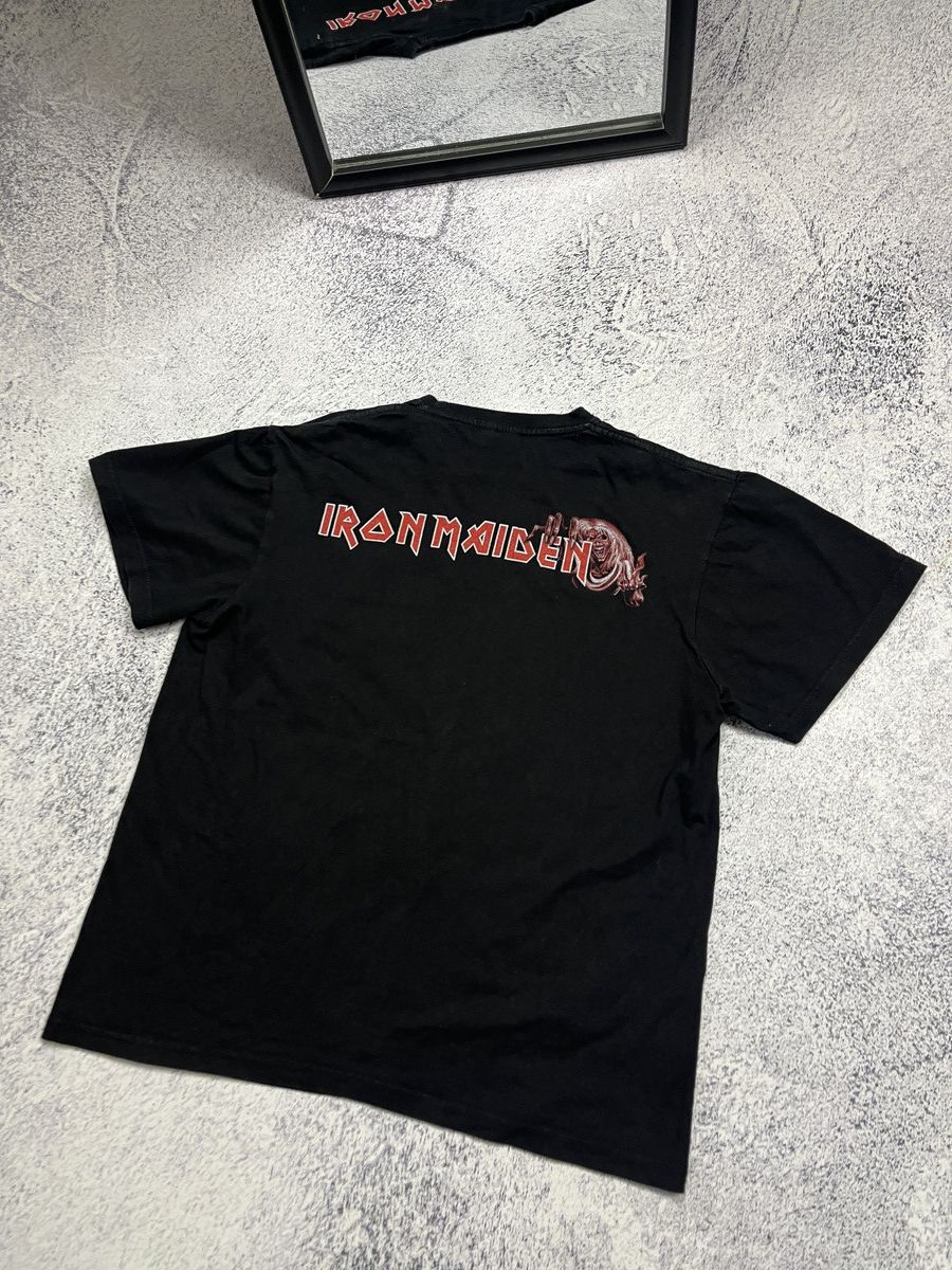 Band Tees Iron Maiden Benjamin Breeg Grave Big Logo Graphic T-Shirt Size US M / EU 48-50 / 2 - 8 Thumbnail